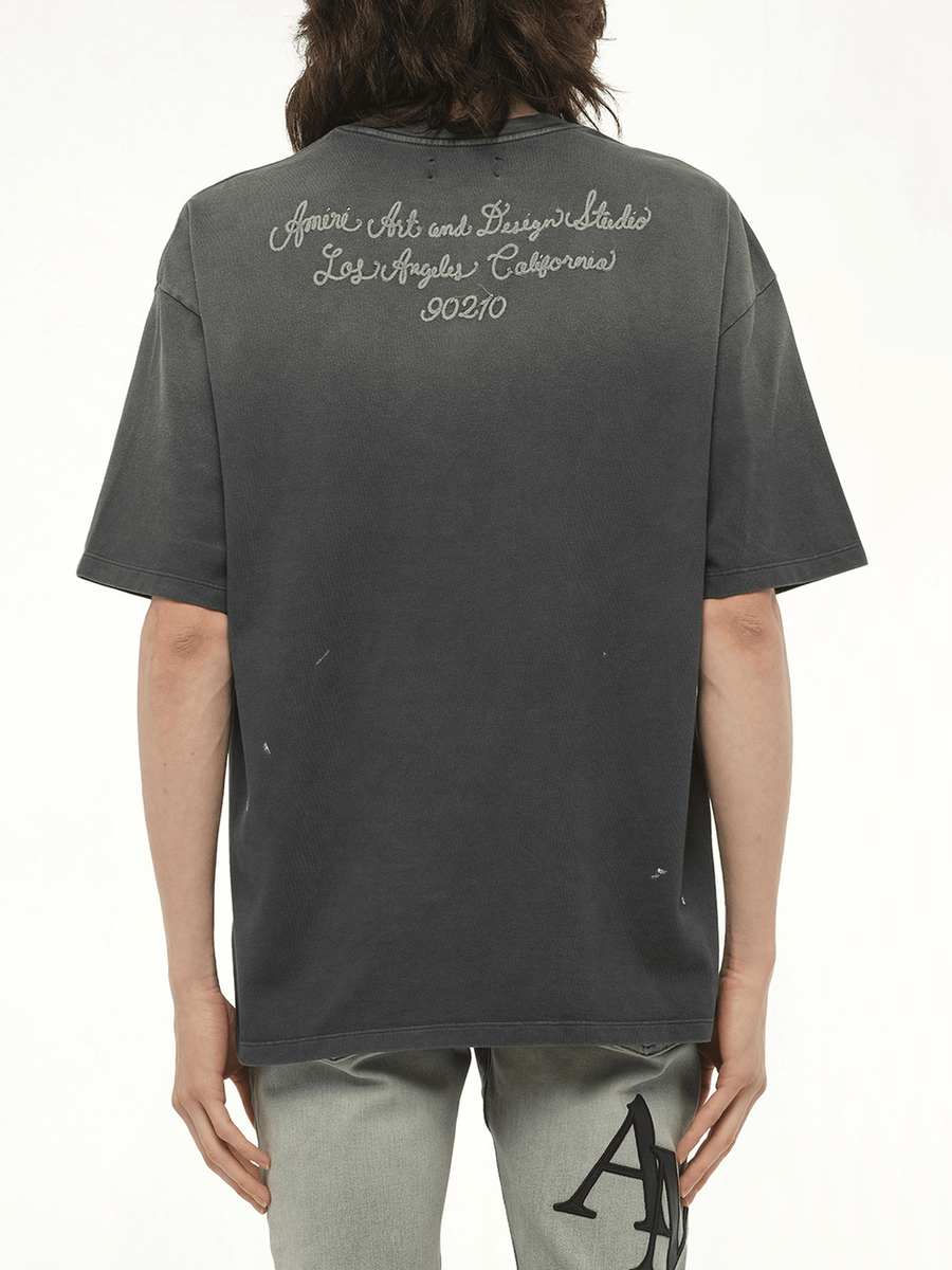 Amiri Design Studio T-Shirt in Black