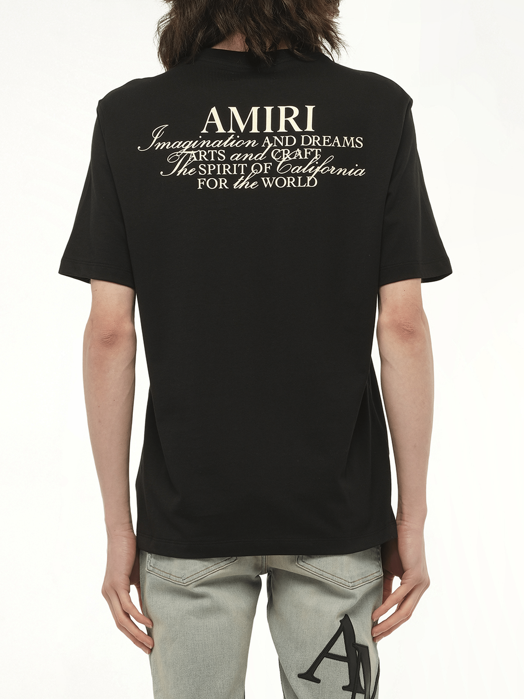 Amiri Spirit T-Shirt in Black
