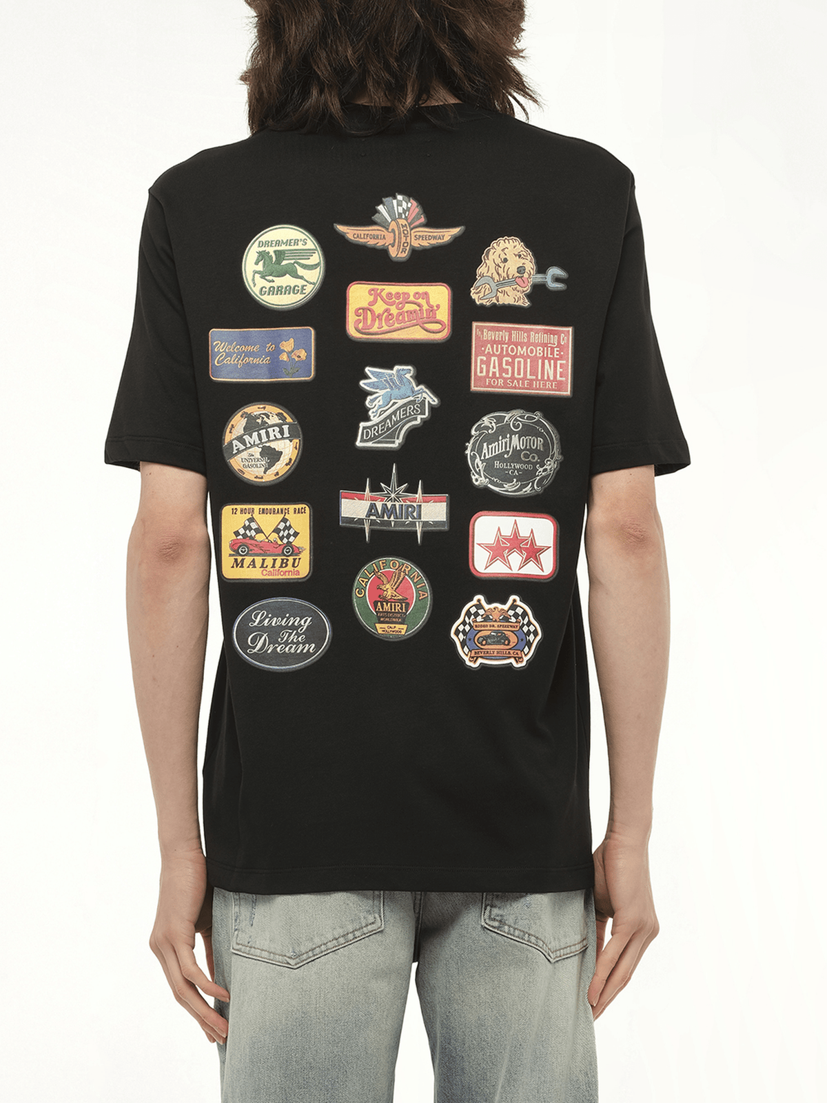 Station Patch T-Shirt in Black