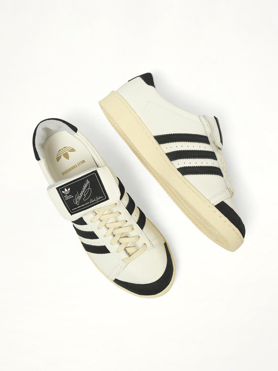 Adidas X Chavarria Jabbar Low in Off White/Black Back View | WILLY CHAVARRIA