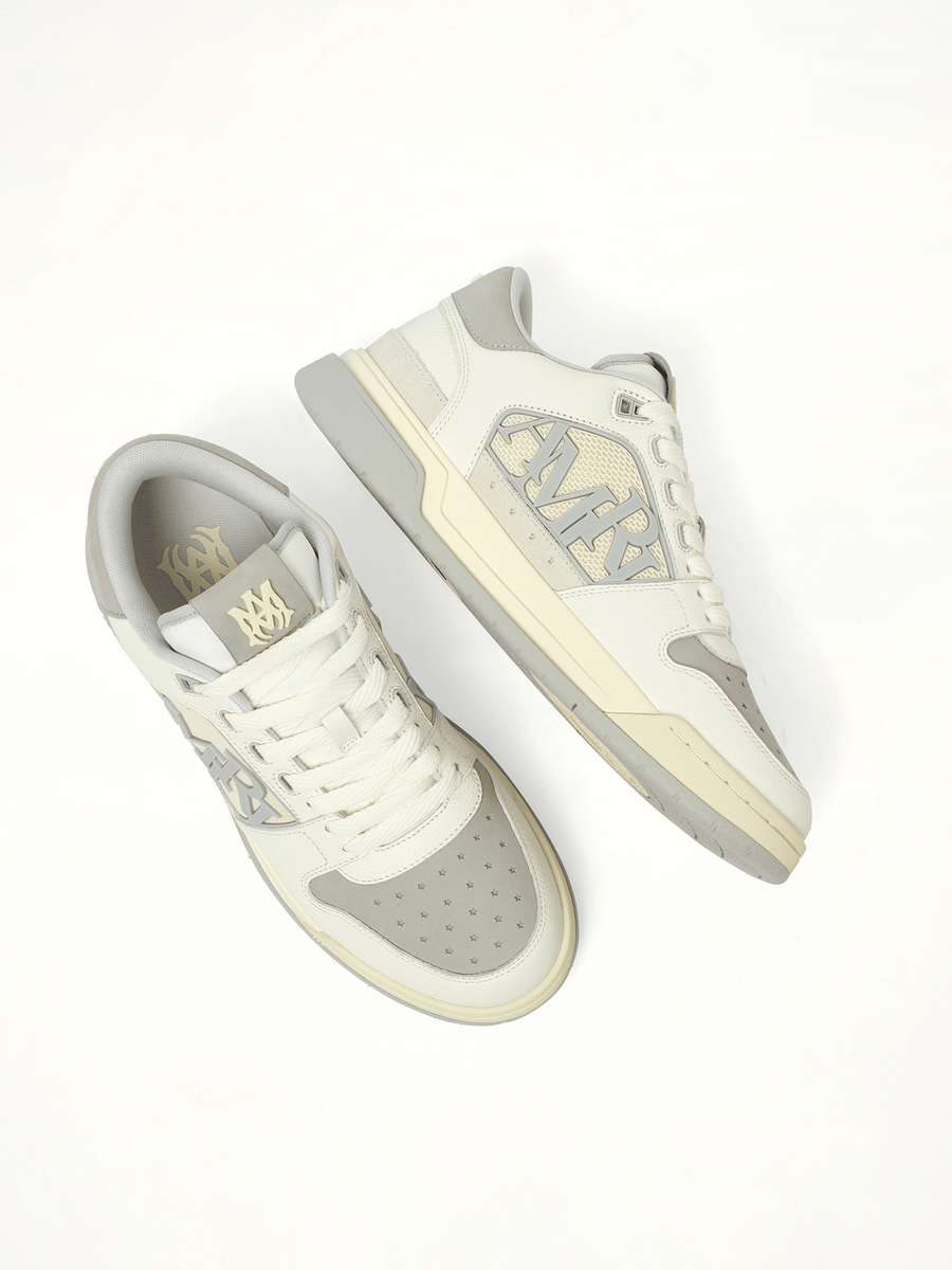 Classic Low Sneaker in Grey Back View | AMIRI