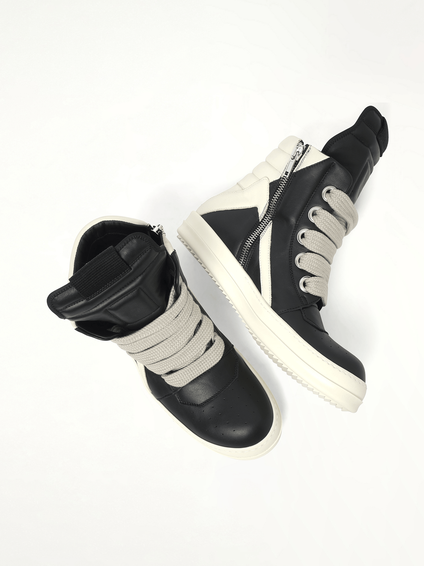 Jumbolace Geobasket in Black/Milk/Milk