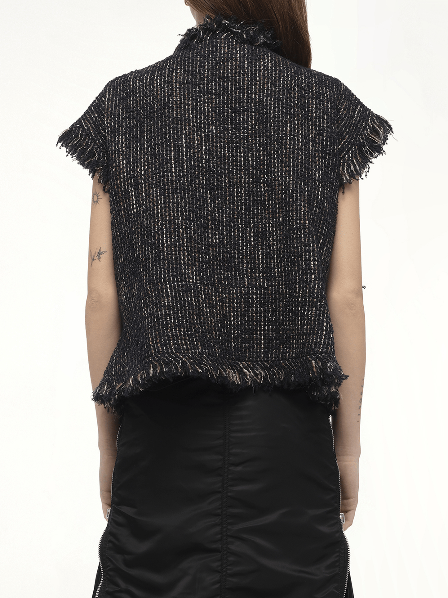 Tweed Jacket in Navy