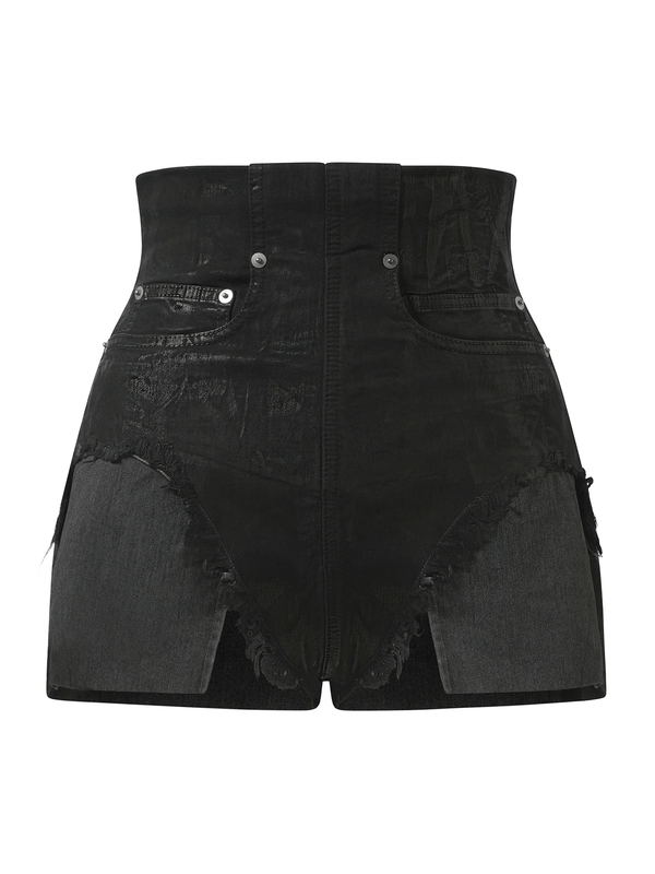 Rick Owens Drkshdw Dirt Cutoffs Shorts in Black