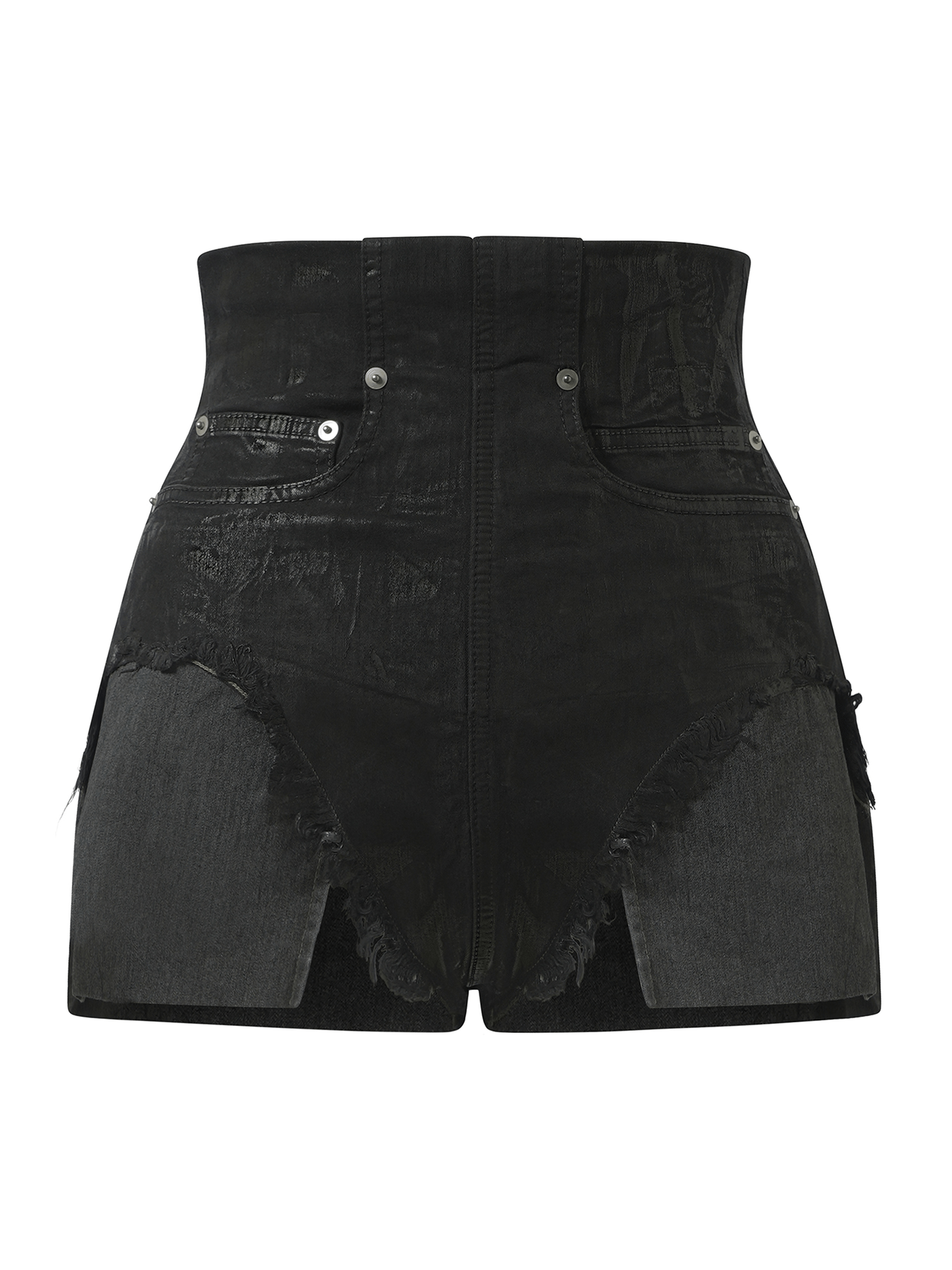Rick Owens Drkshdw Dirt Cutoffs Shorts in Black