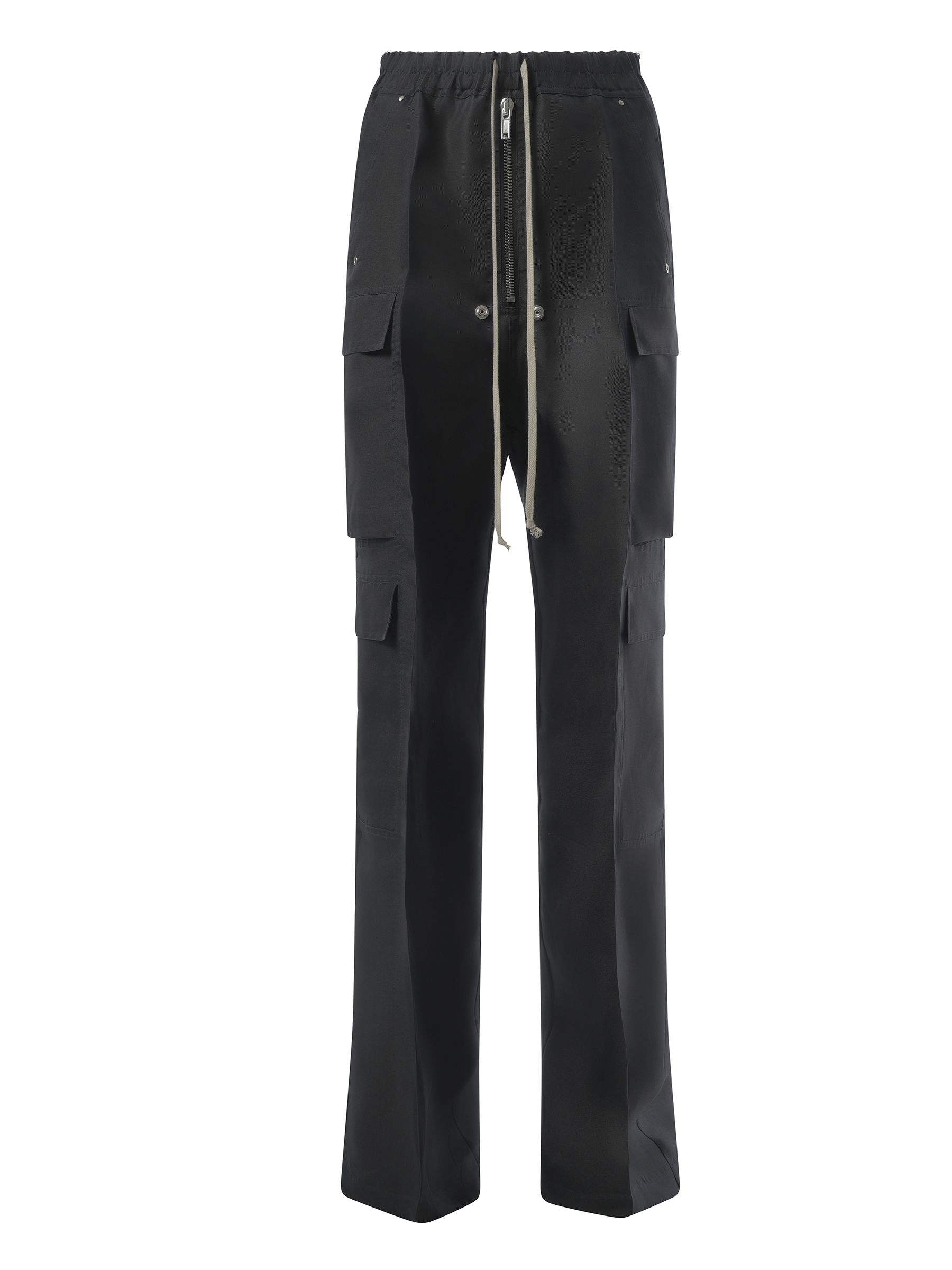 Rick Owens Silk Cargobelas in Black