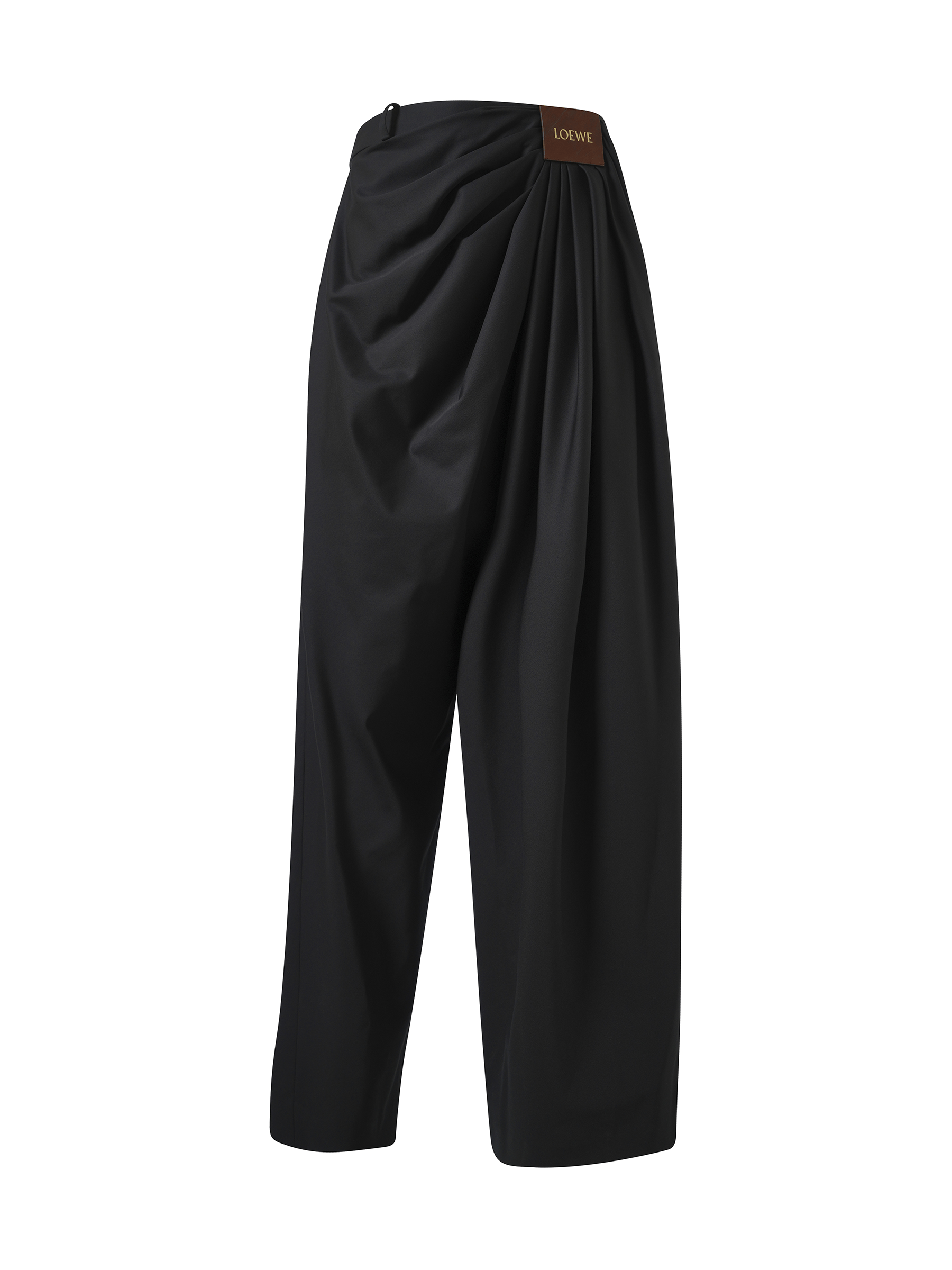 Loewe Draped Trouser in Black