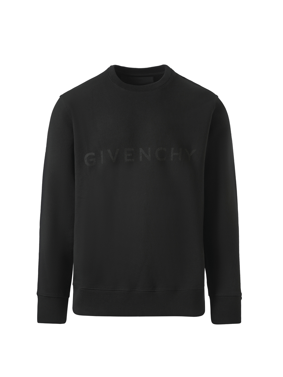 Givenchy 4G Archetype Spray Sweatshirt in Black/White