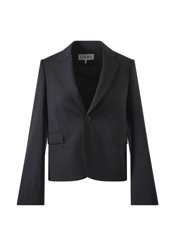 Loewe Suit Jacket in Dark Navy Blue