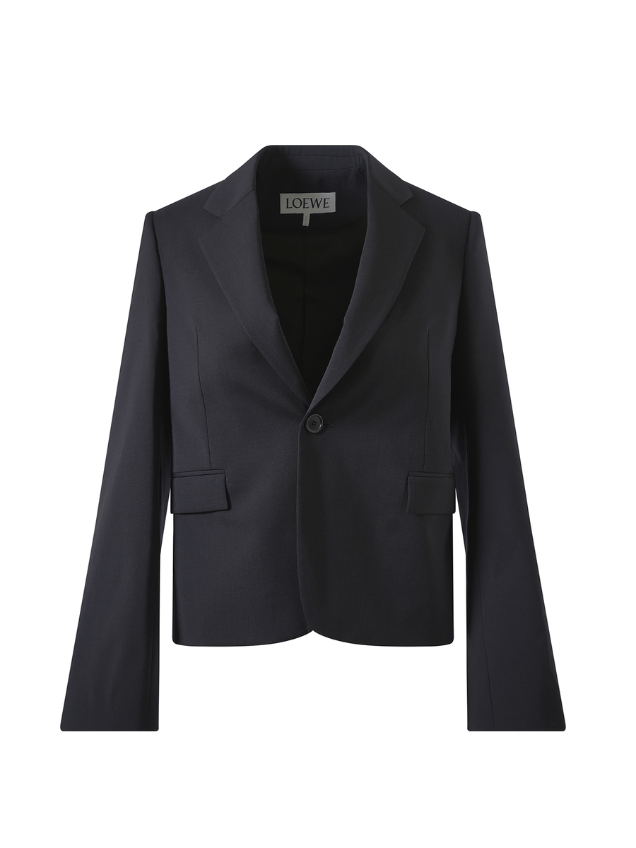 Loewe Suit Jacket in Dark Navy Blue