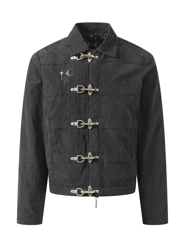 Thug Club Scarred Bio Soldier Jacket in Black