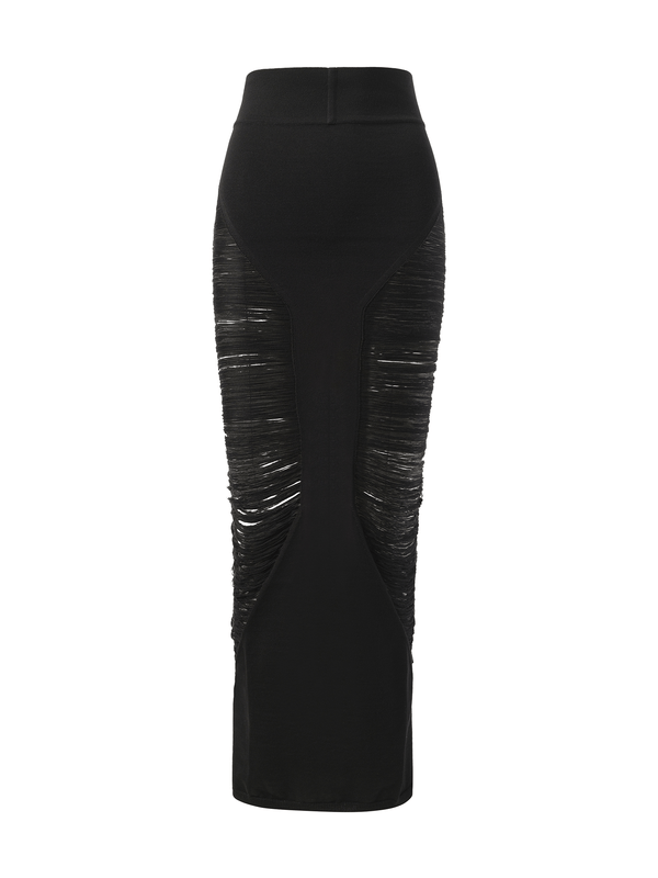 Rick Owens Pillar Skirt in Black
