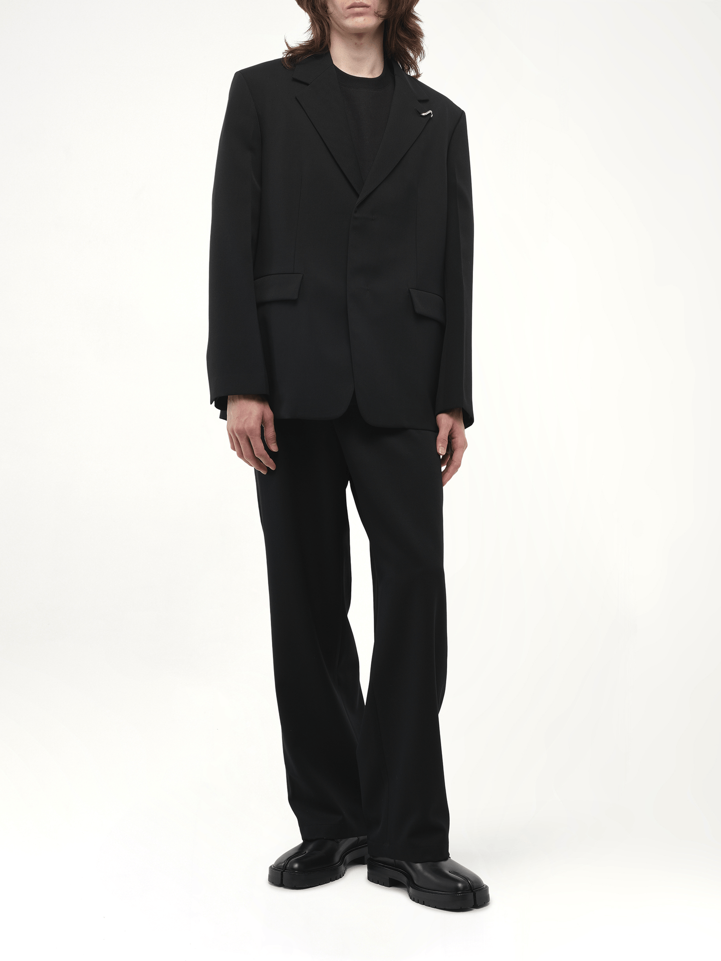 Jil Sander Wool Jacket 68 in Black