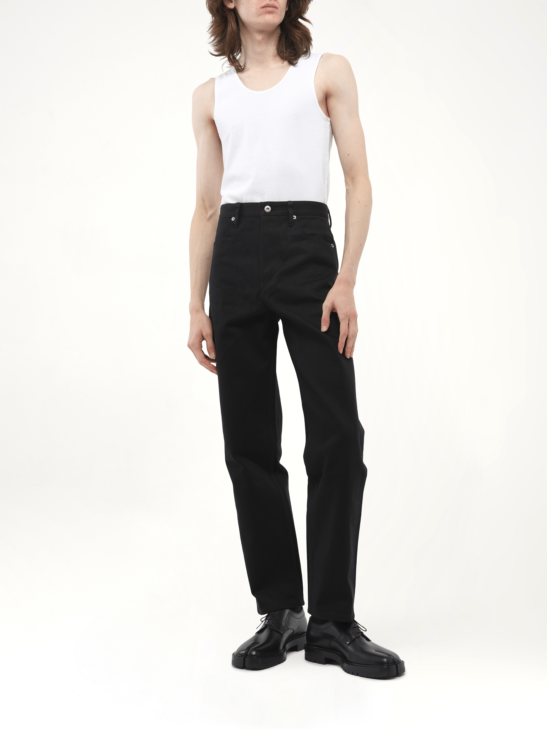Jil Sander Selvedge Japanse Denim Jeans 03 in Black