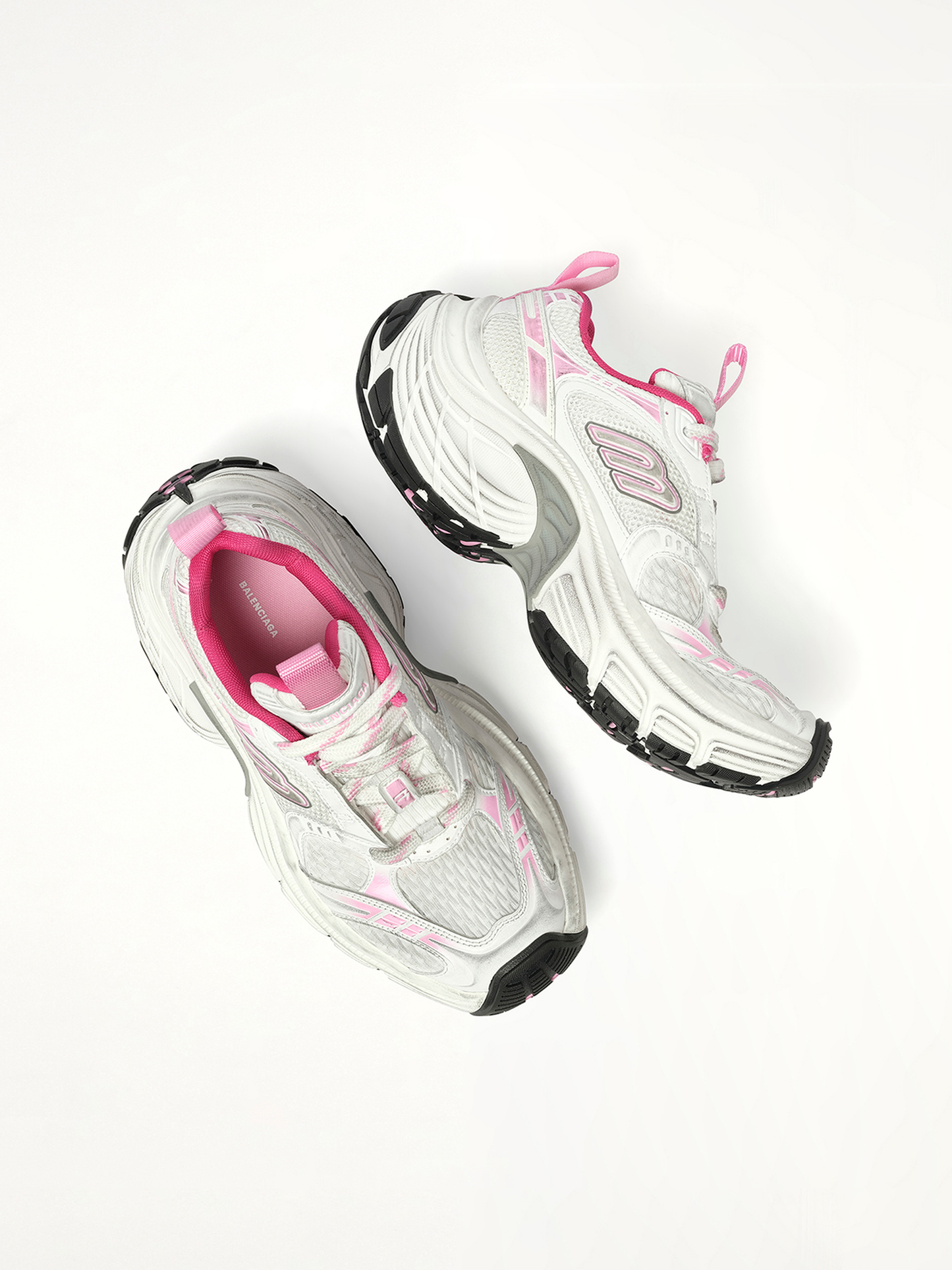 Balenciaga 6XL Sneaker in White/Pink/Grey/Black