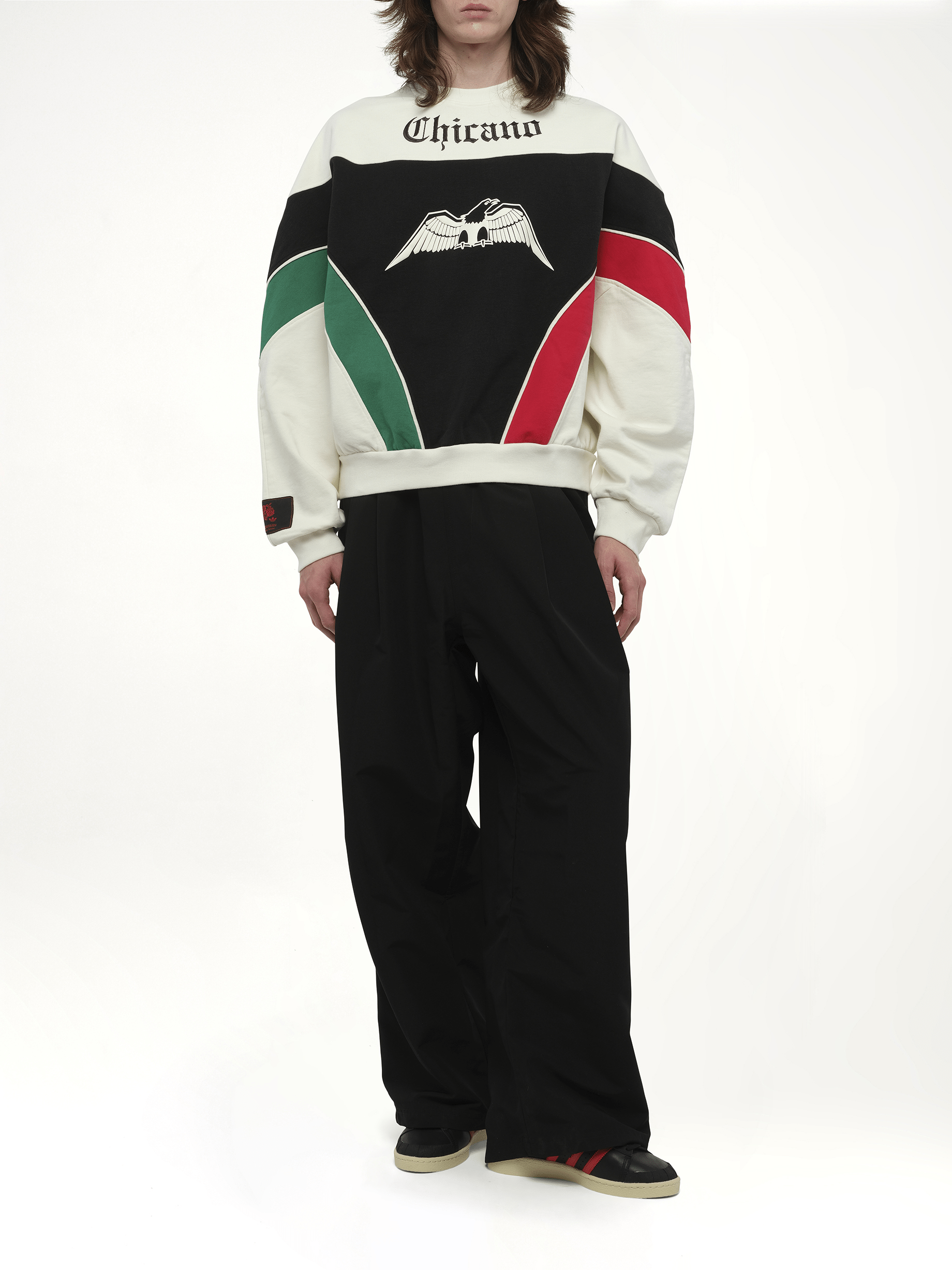 Willy Chavarria Adidas X Chavarria Sweater in Off White