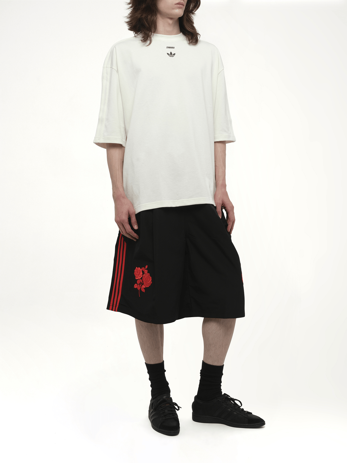 Willy Chavarria Adidas X Chavarria Ss T-Shirt in Off White