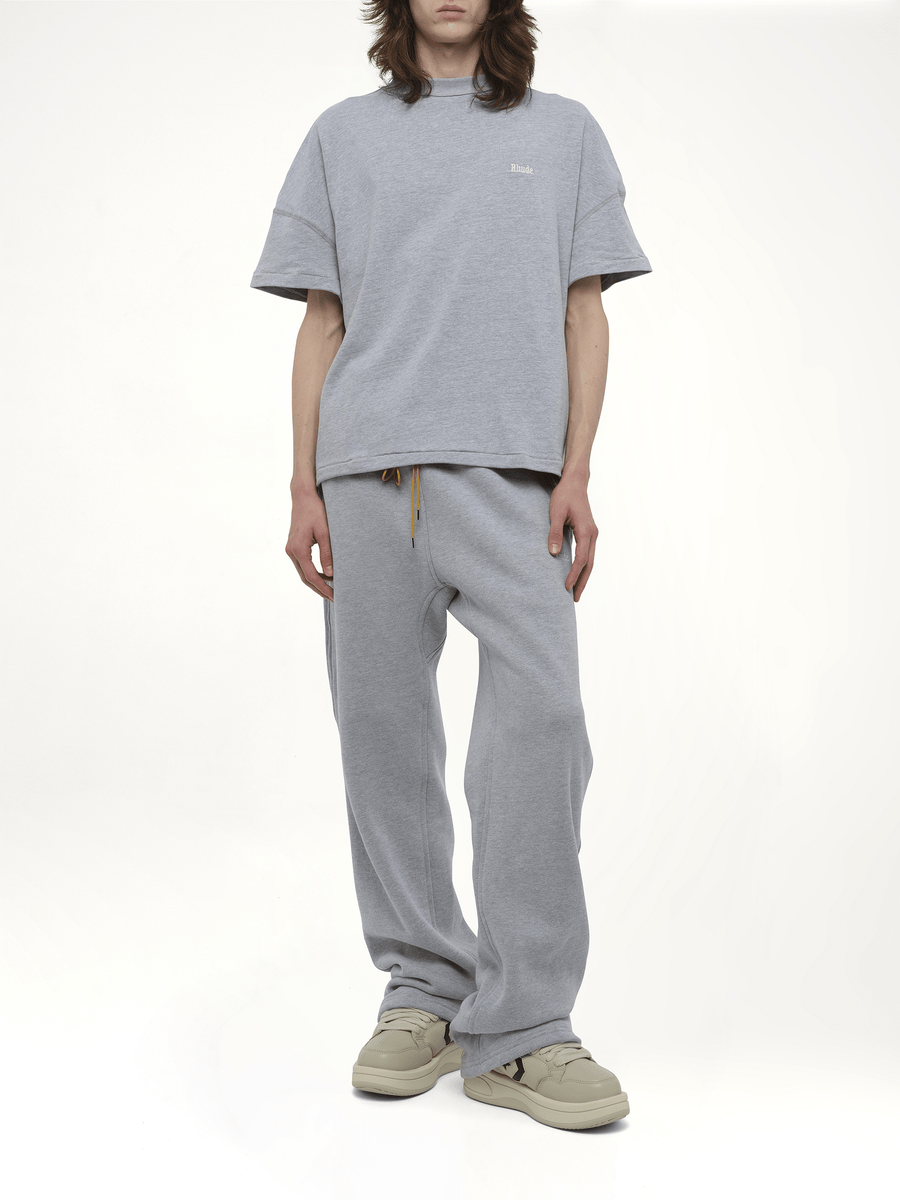 Rhude Classique Reverse T-Shirt in Heather Gray