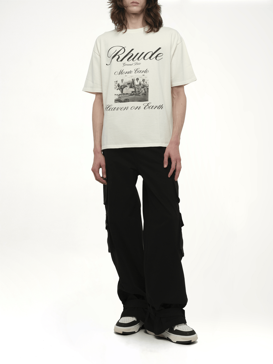 Rhude Heaven on Earth T-Shirt in Vintage White