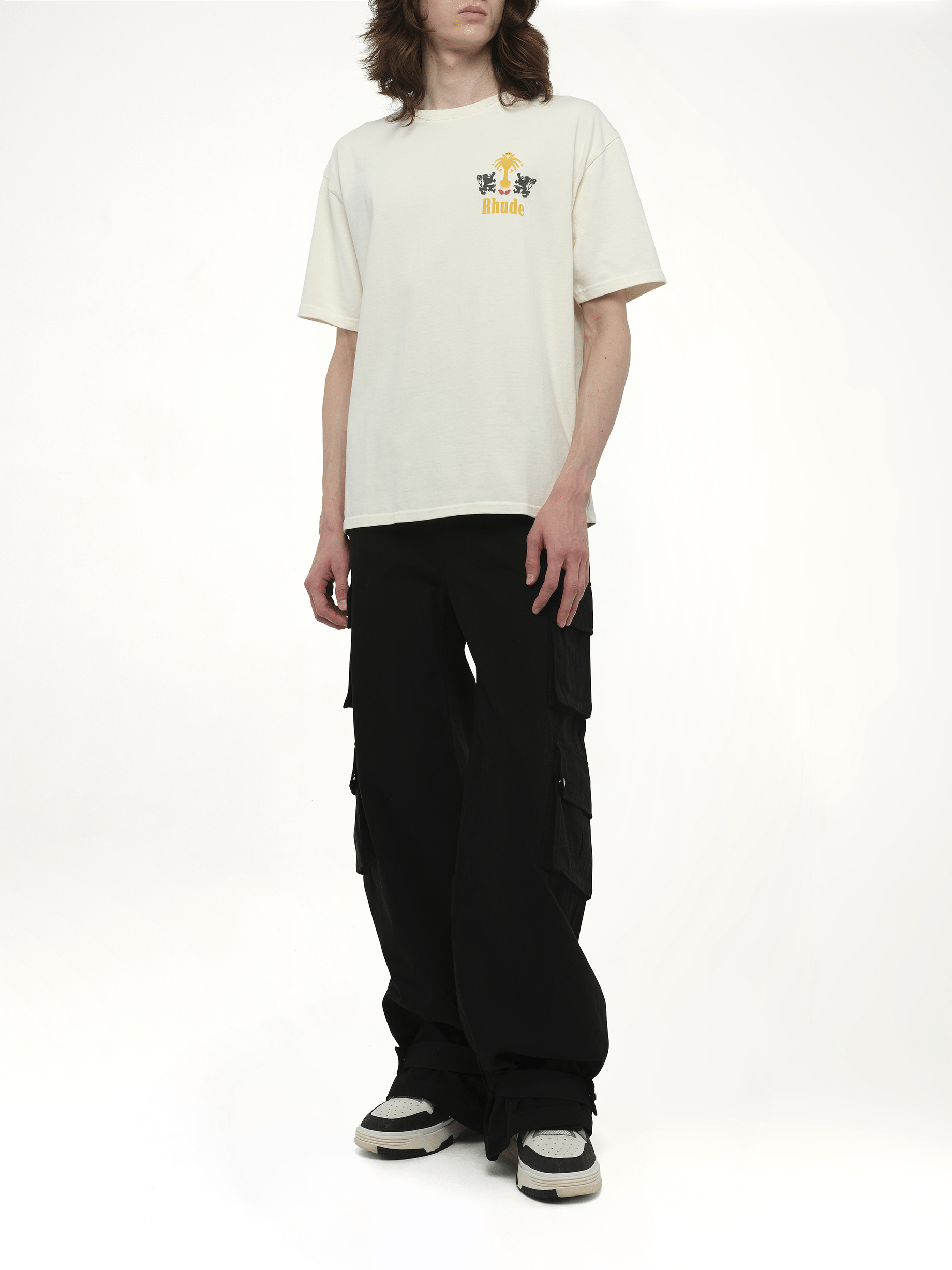 Rhude Rhude Tabaco T-Shirt in Vintage White