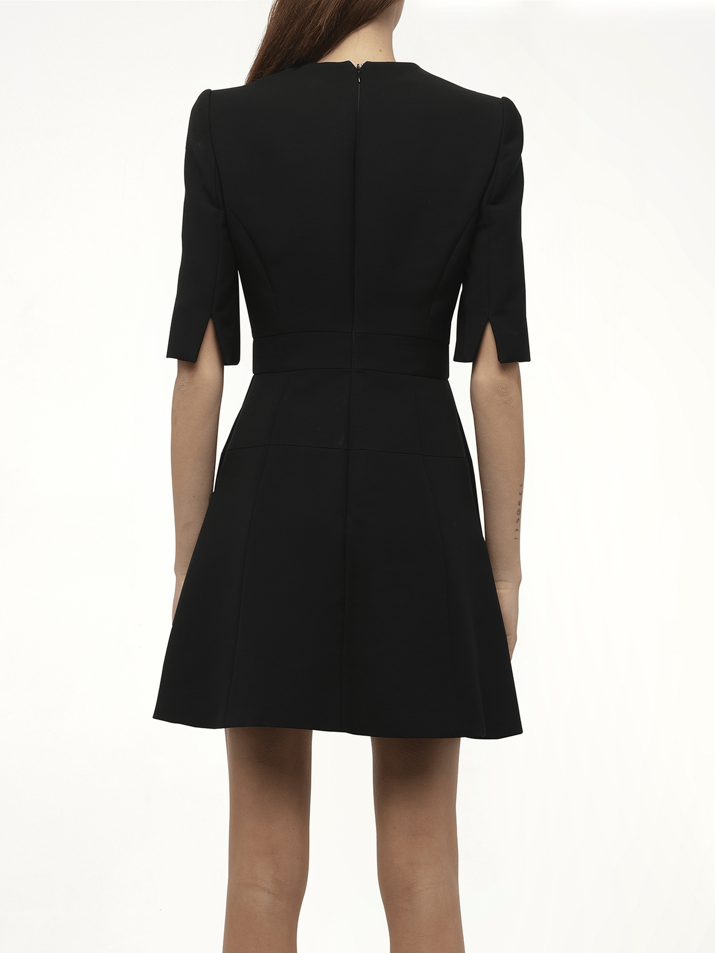 Amq - Mini Box Pit Dress in 1000