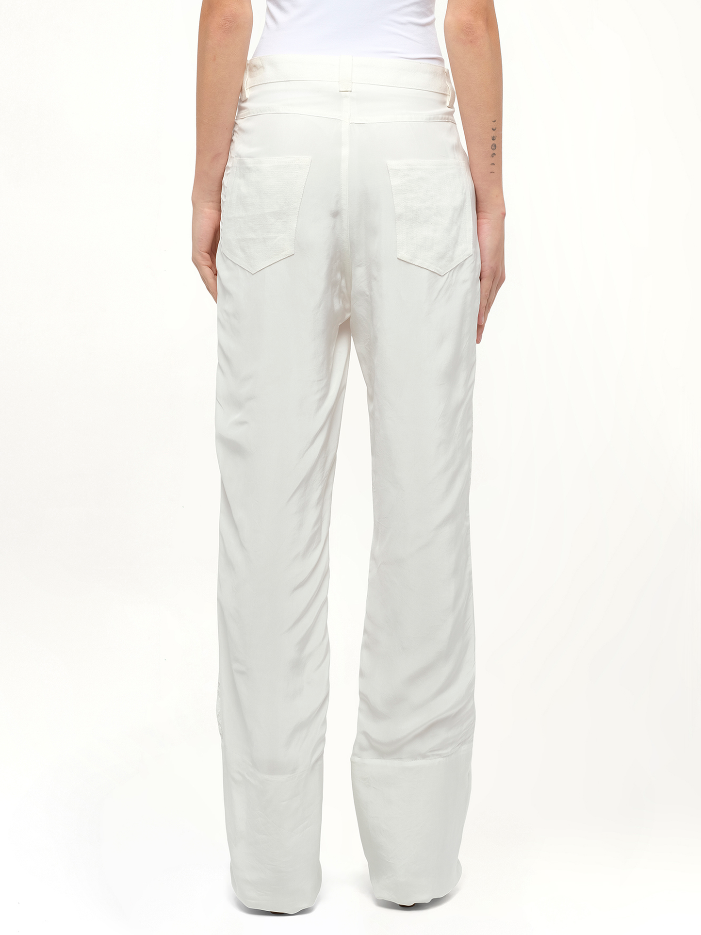 Lace Fisherman in White