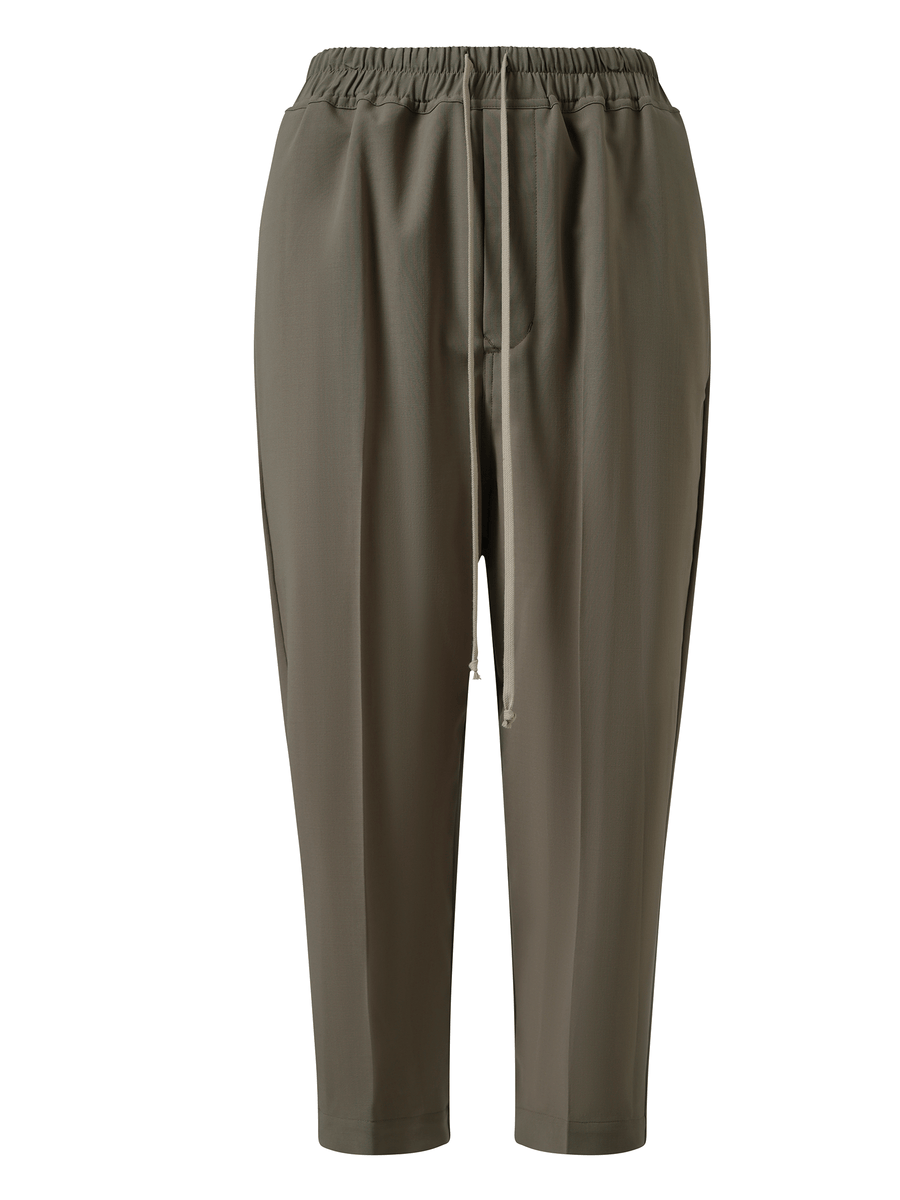 Rick Owens Drawstring Astaires Cropped in Dust