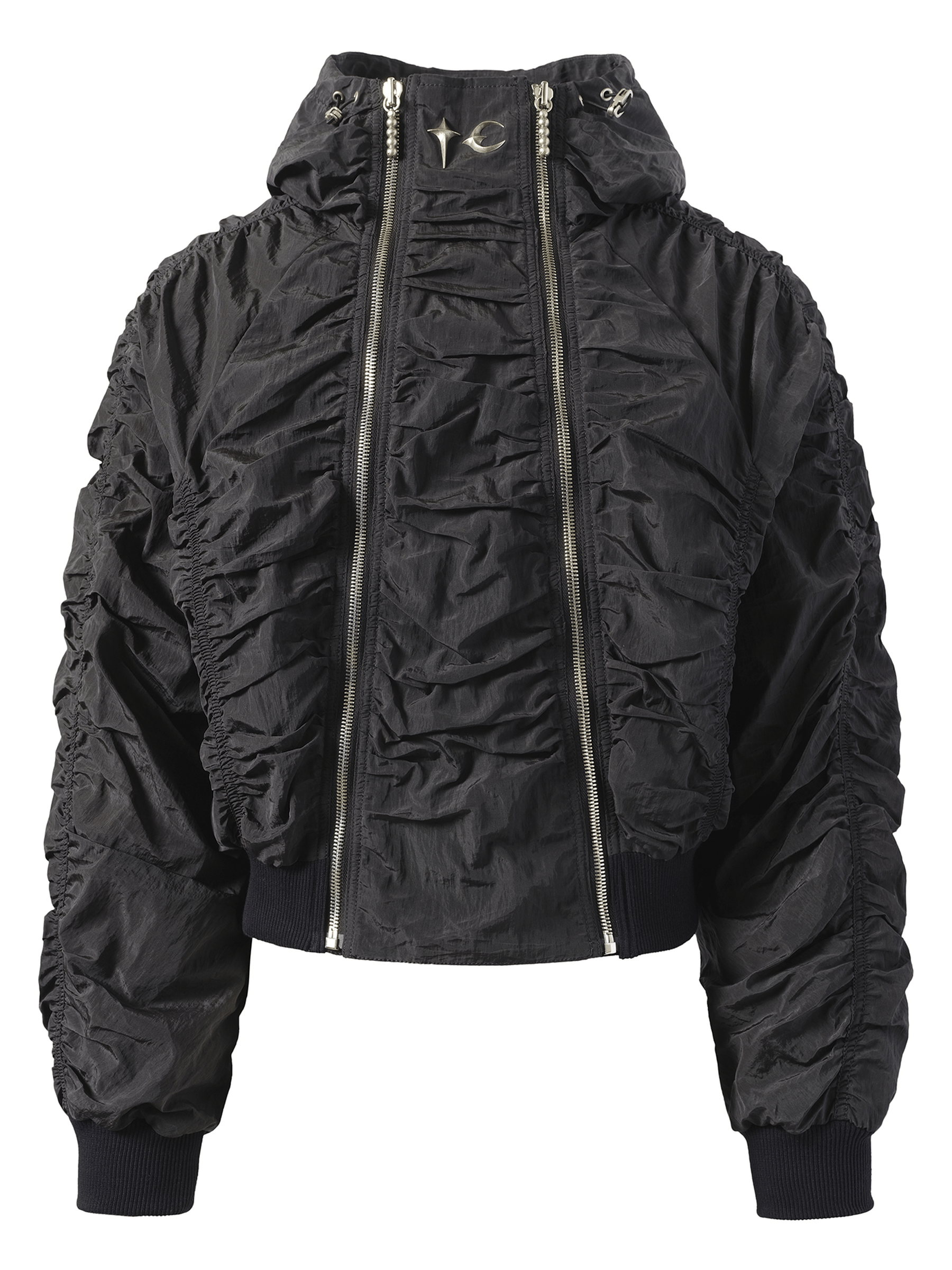 Thug Club Scarred Double Flying Bio Jacket in Black