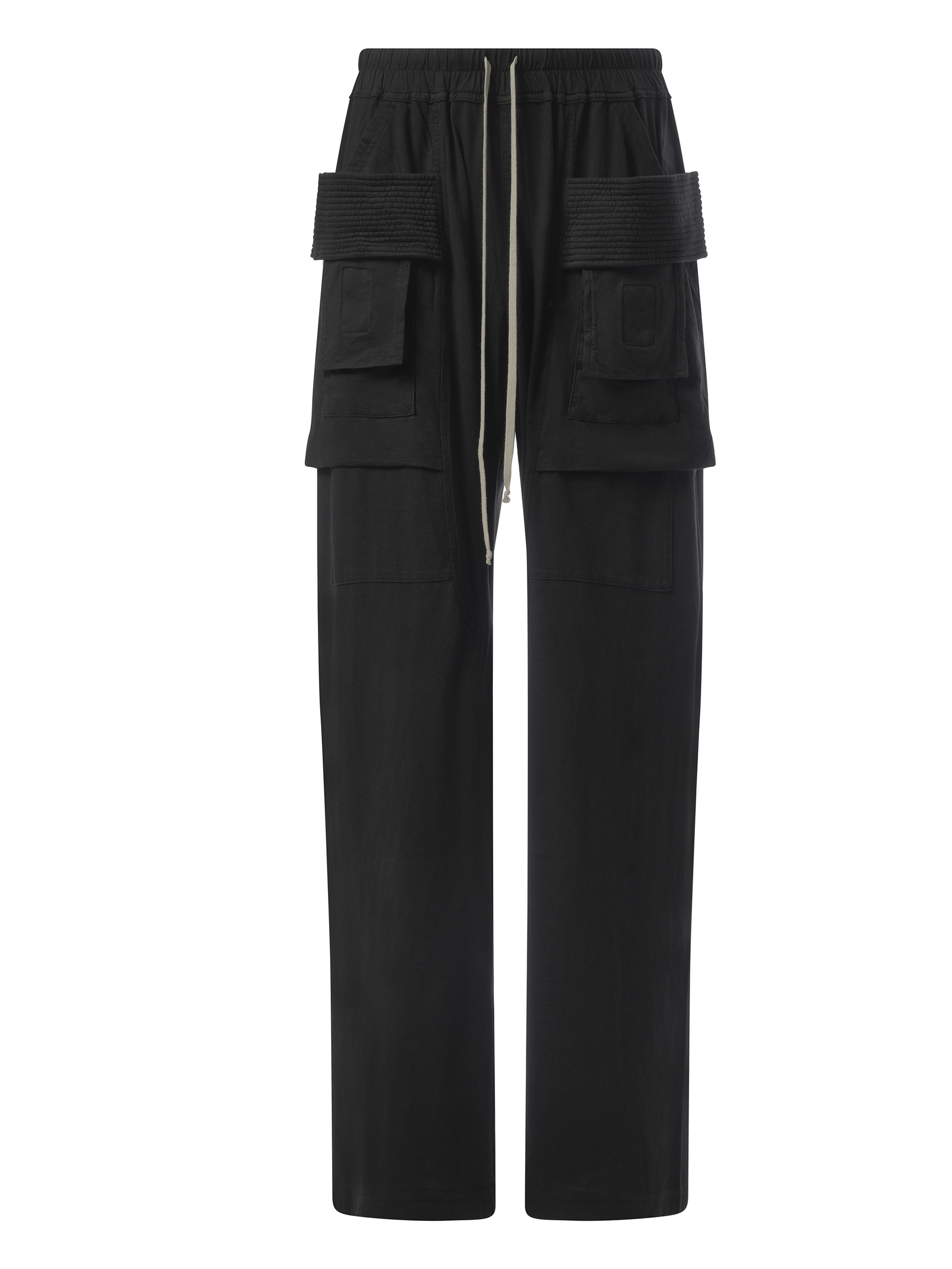 Rick Owens Drkshdw Creatch Wide Cargo Drawstring in Black