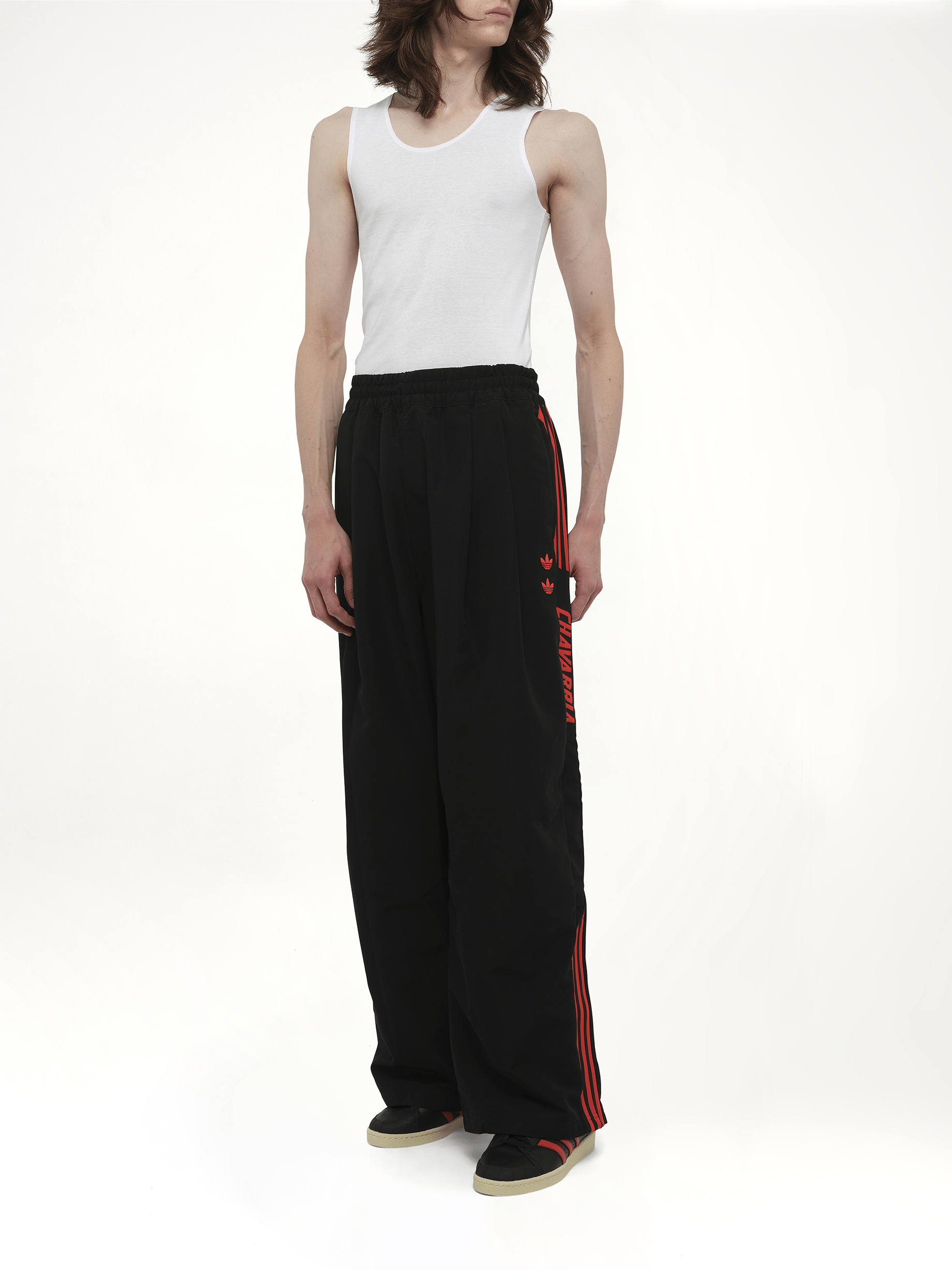 Willy Chavarria Adidas X Chavarria Track Pants in Dark Marine