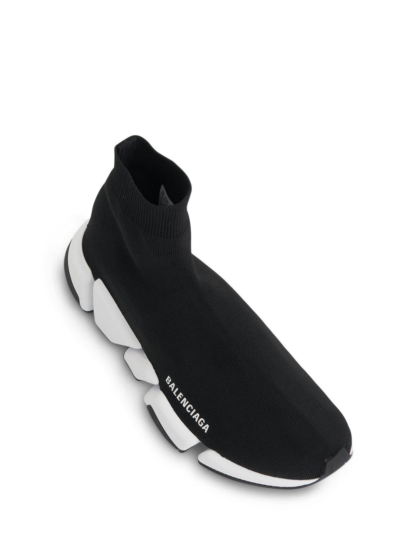 Speed 2.0 Recycled Knit Sneaker in Black/White