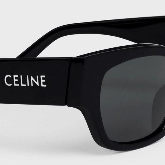 Celine Monochroms 01 Sunglasses in Grey/Green