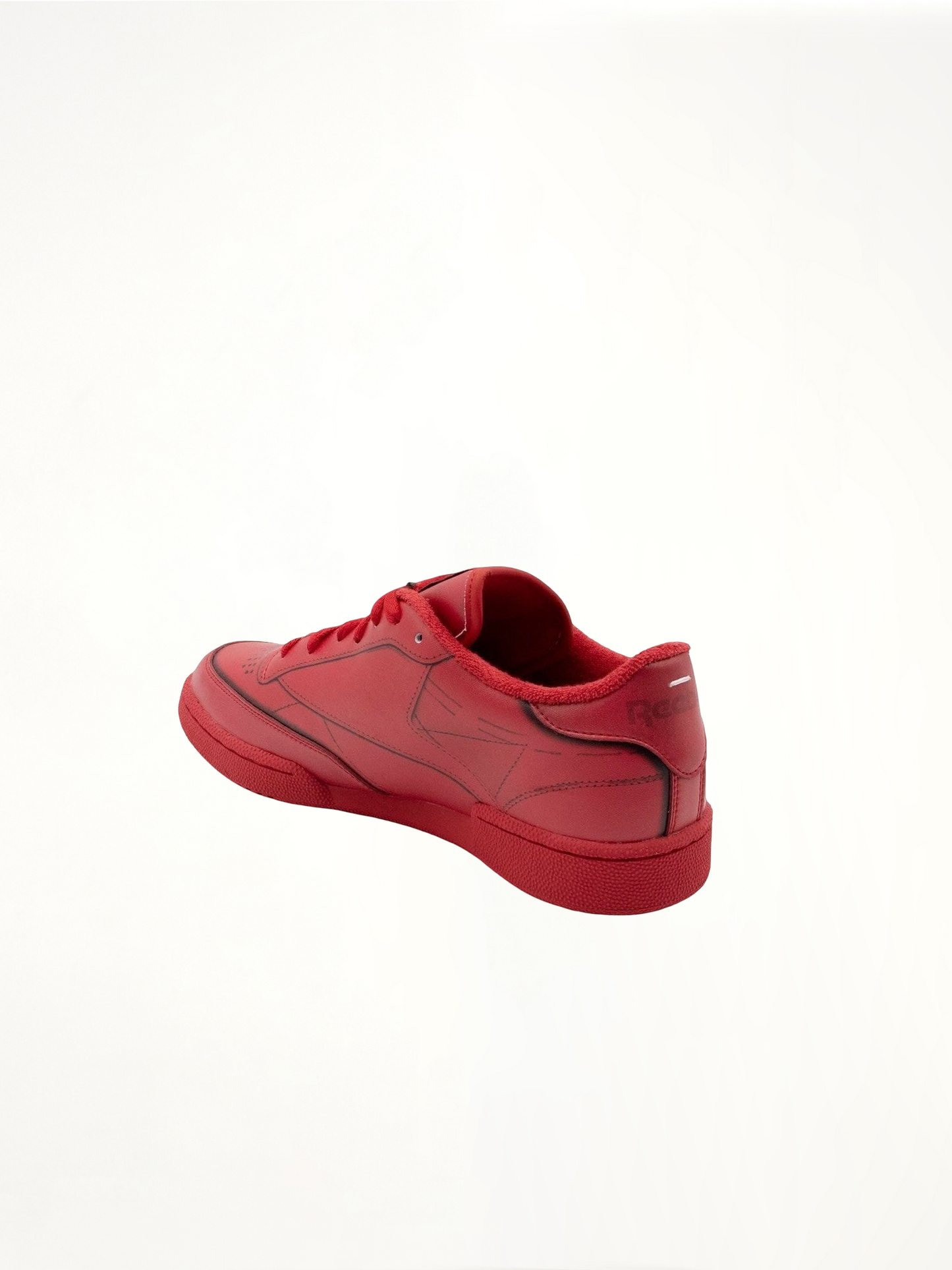 Reebok x Maison Margiela Project 0 CC Tl Sneaker in Red