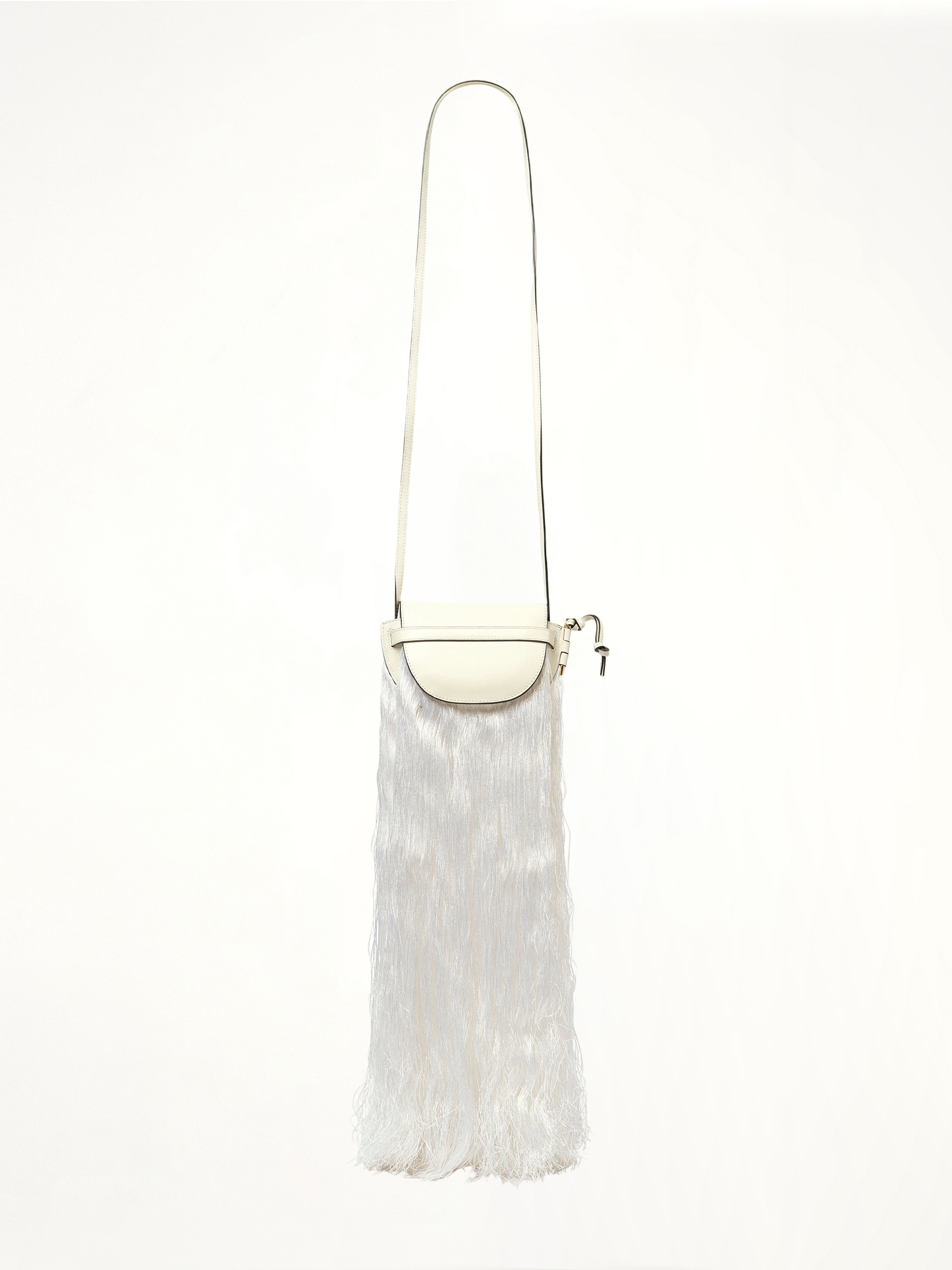 Gate Fringes Mini in White