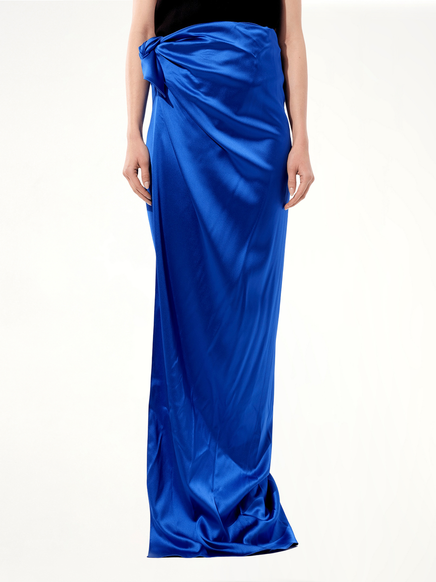 Wrap Skirt in Blue