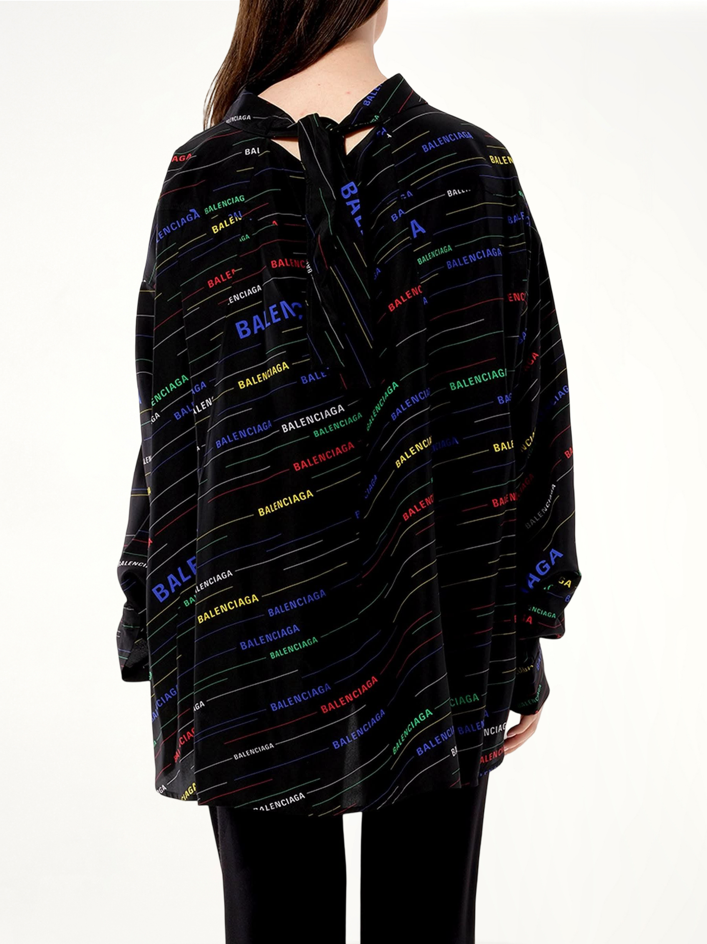 New Bow Blouse in Black