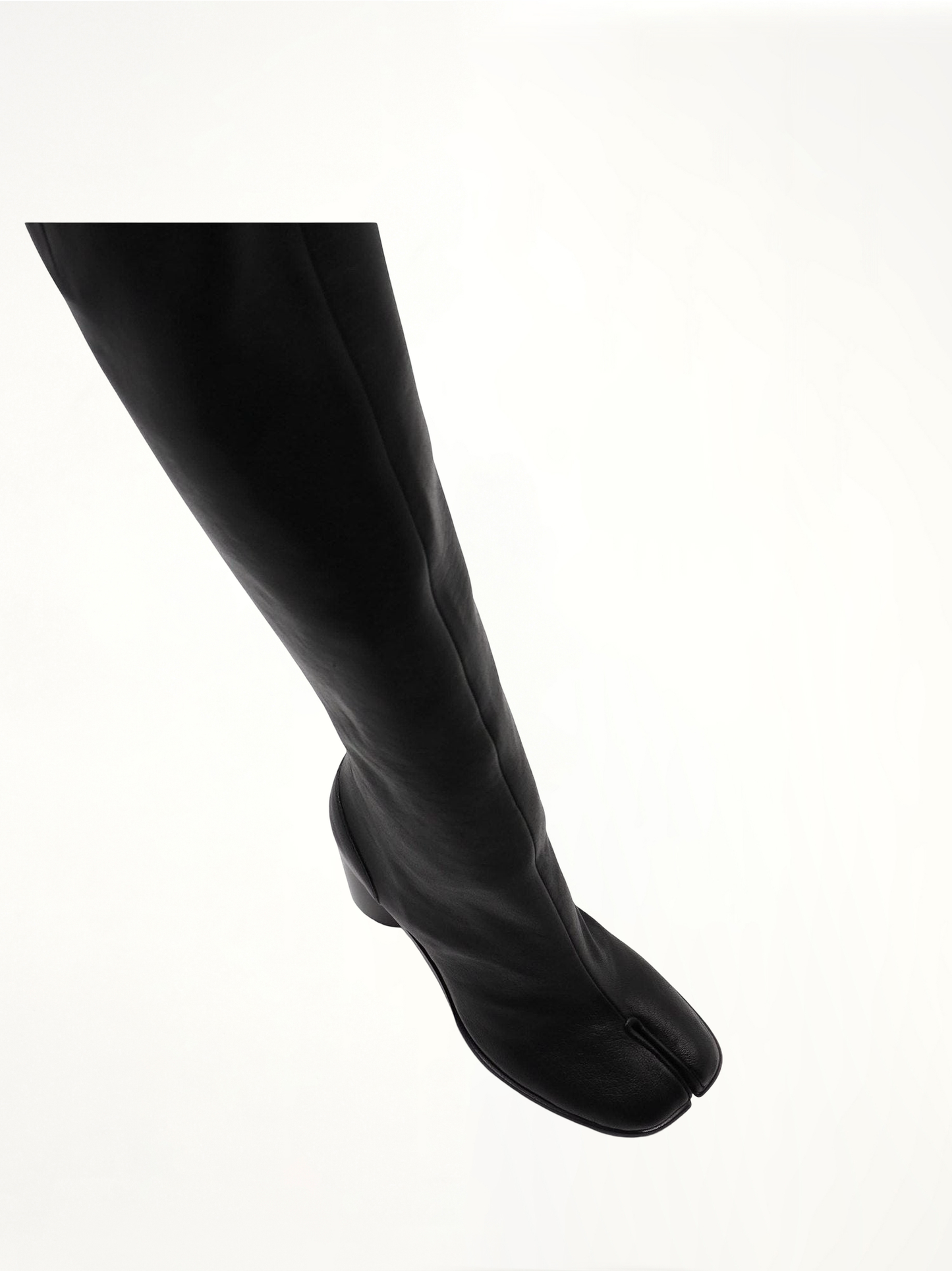 Tabi Knee High Boots in Black