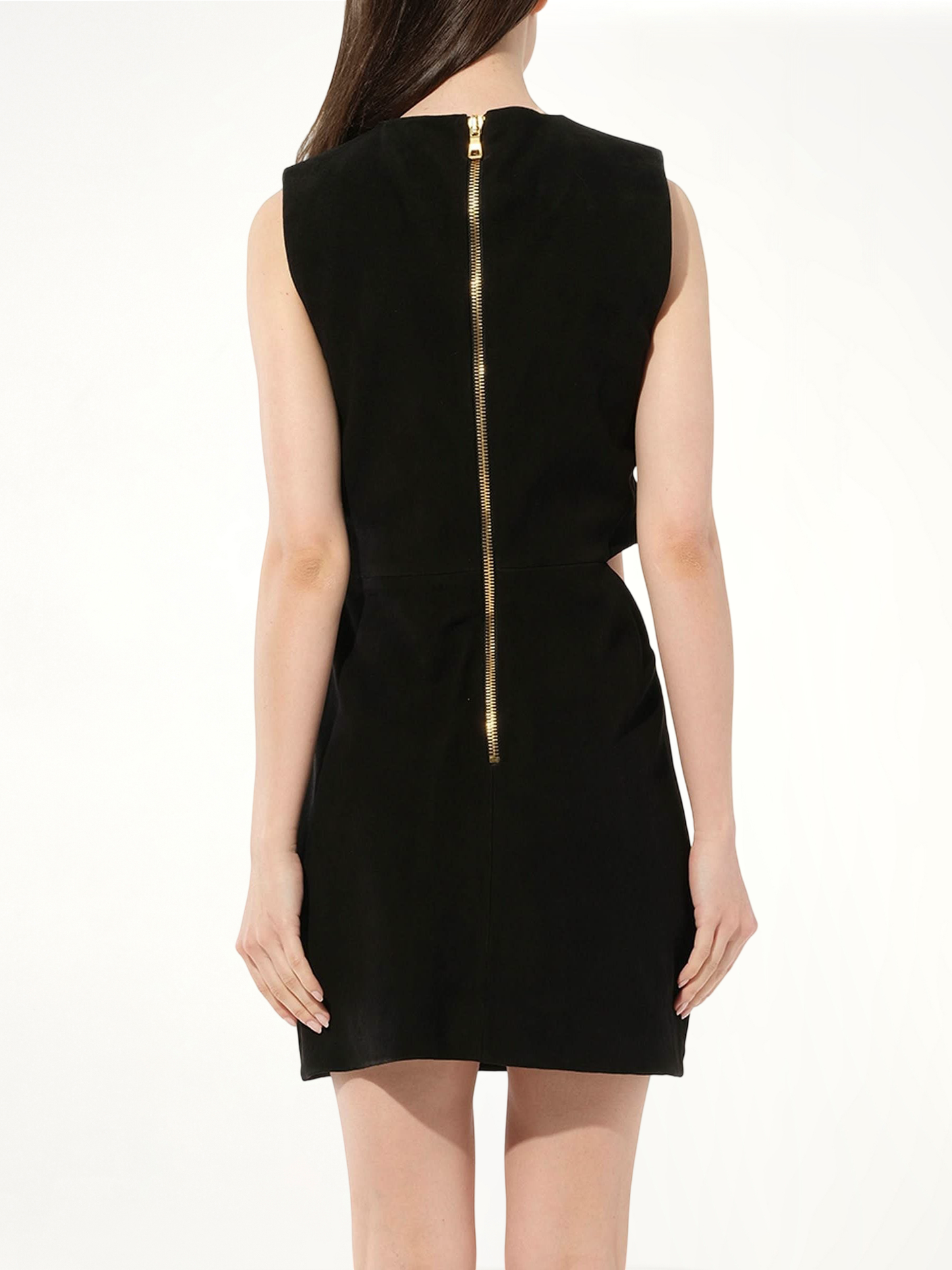 Leather Dress in Black