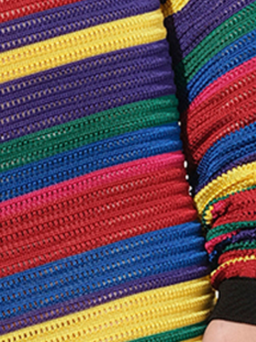 Knit Dress in Multicolor