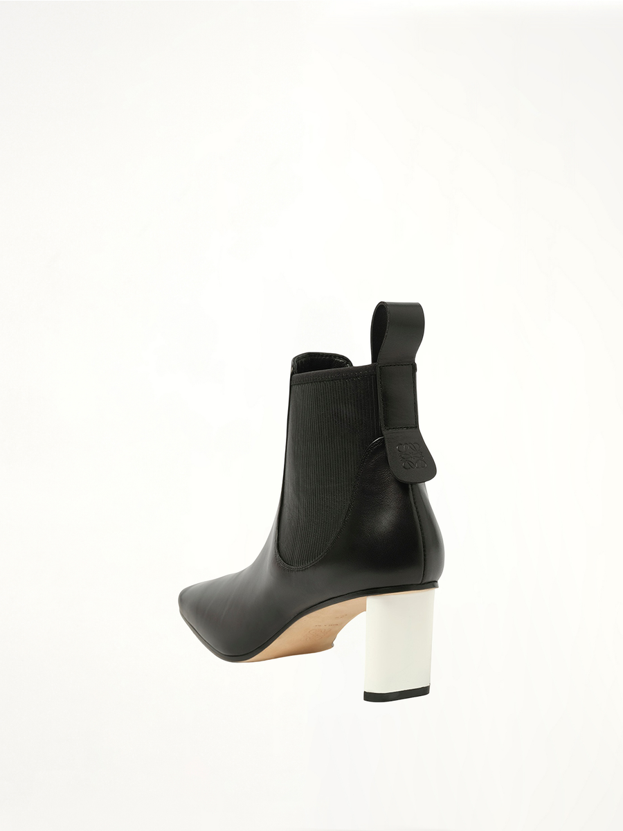 Blade Heel Boot 70 in Black Back View | LOEWE