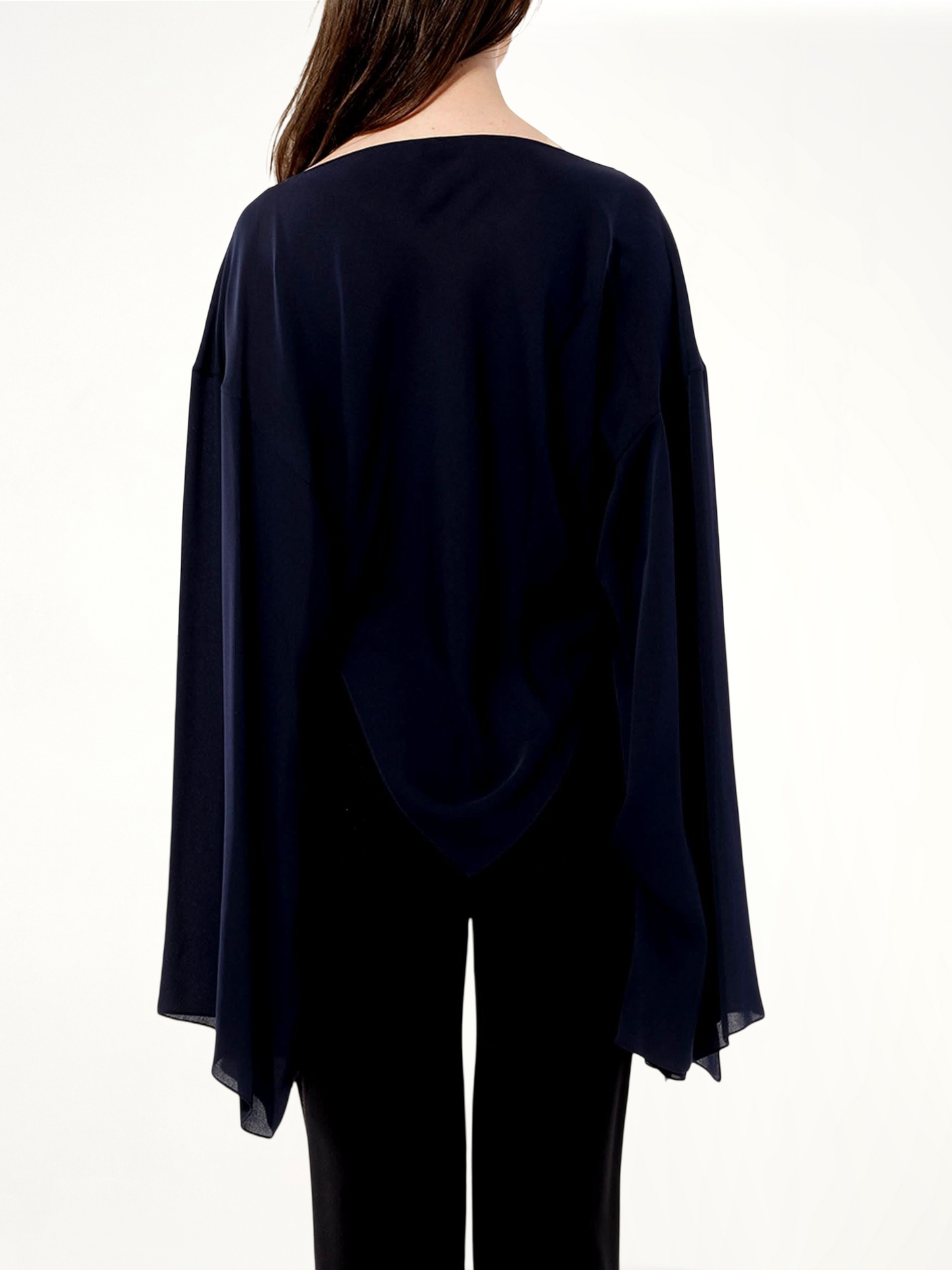 Georgette Top in Black