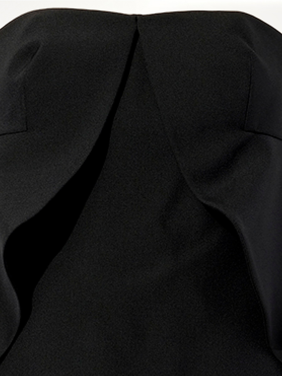 Swan Dress in Black