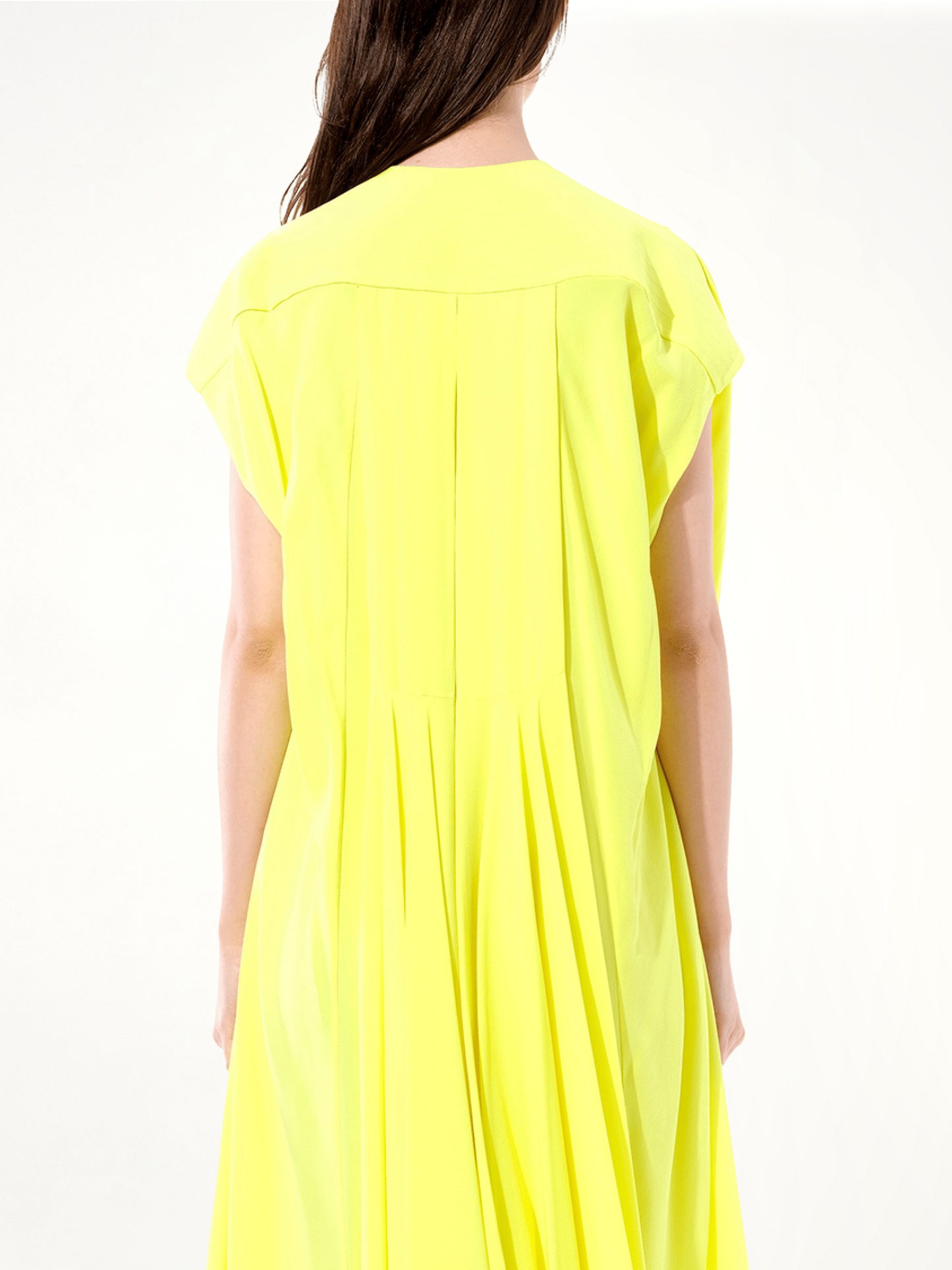 Crepe Dress in Yellow