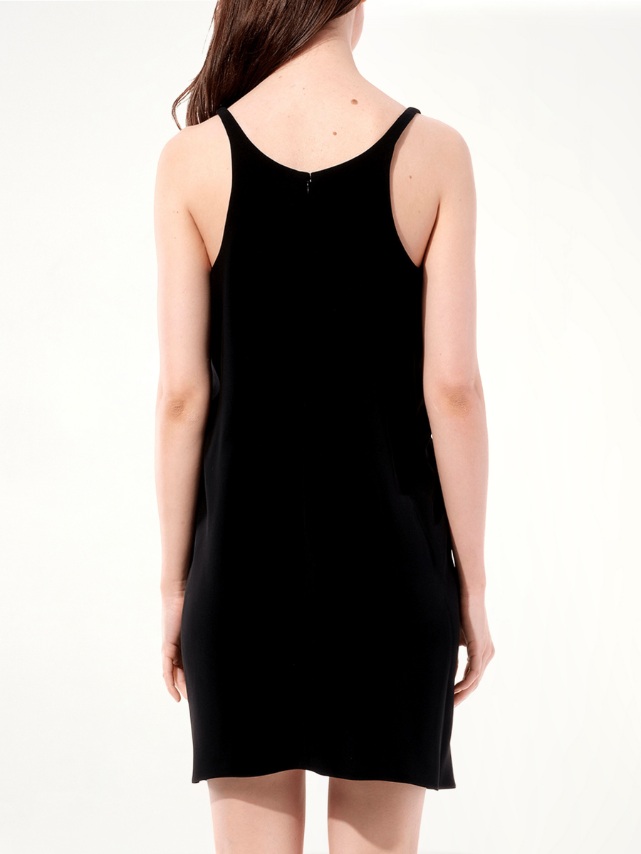 Crepe Dress in Black