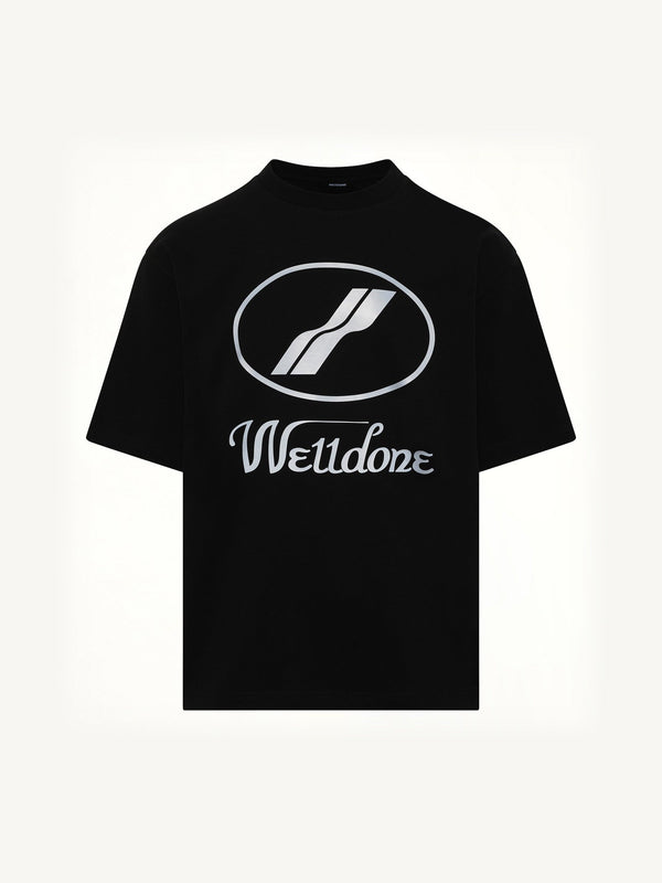 We11done Classic Logo T-Shirt in Black