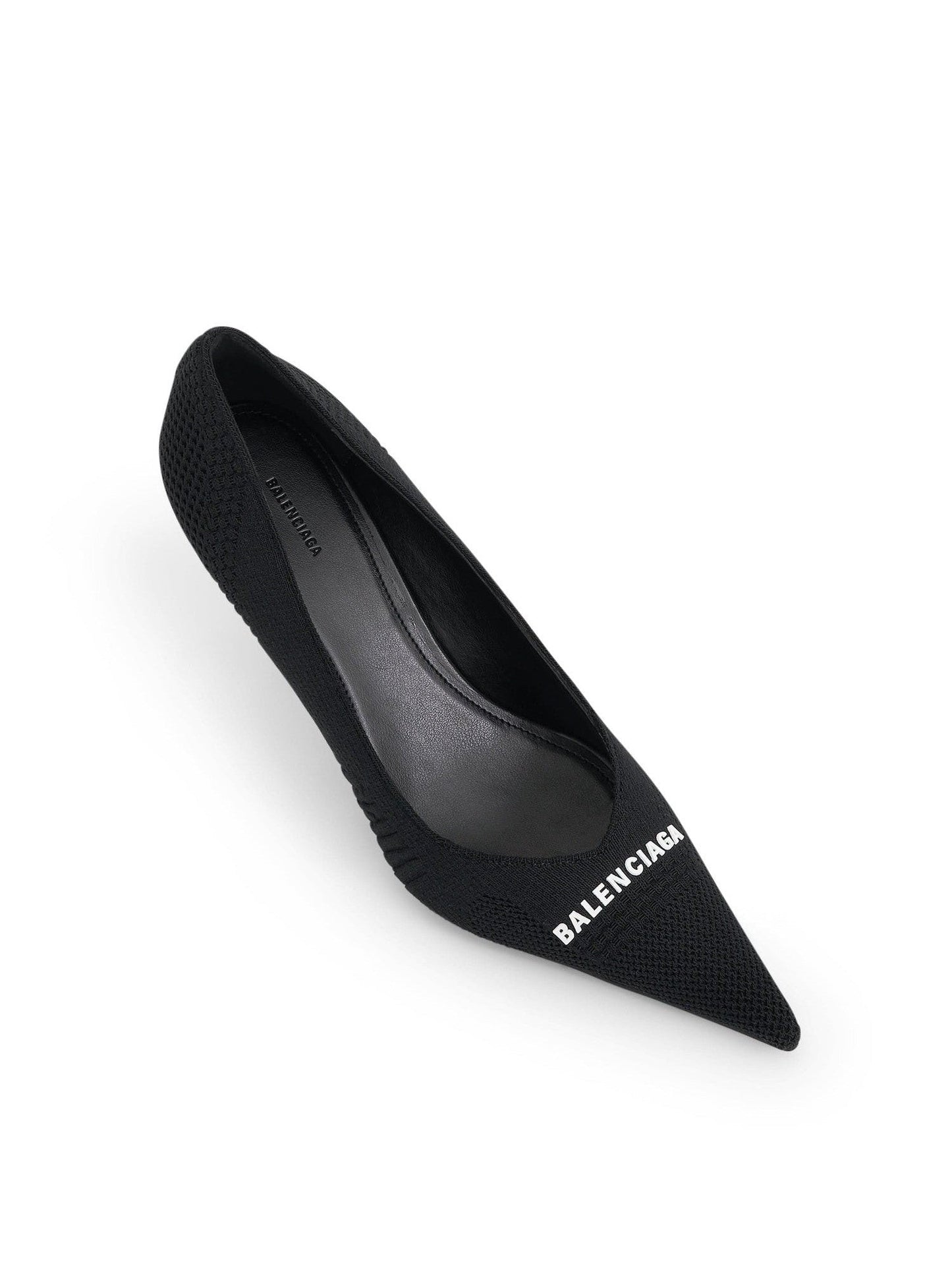 Logo Knife 2.0 80mm Pumps in Black/White