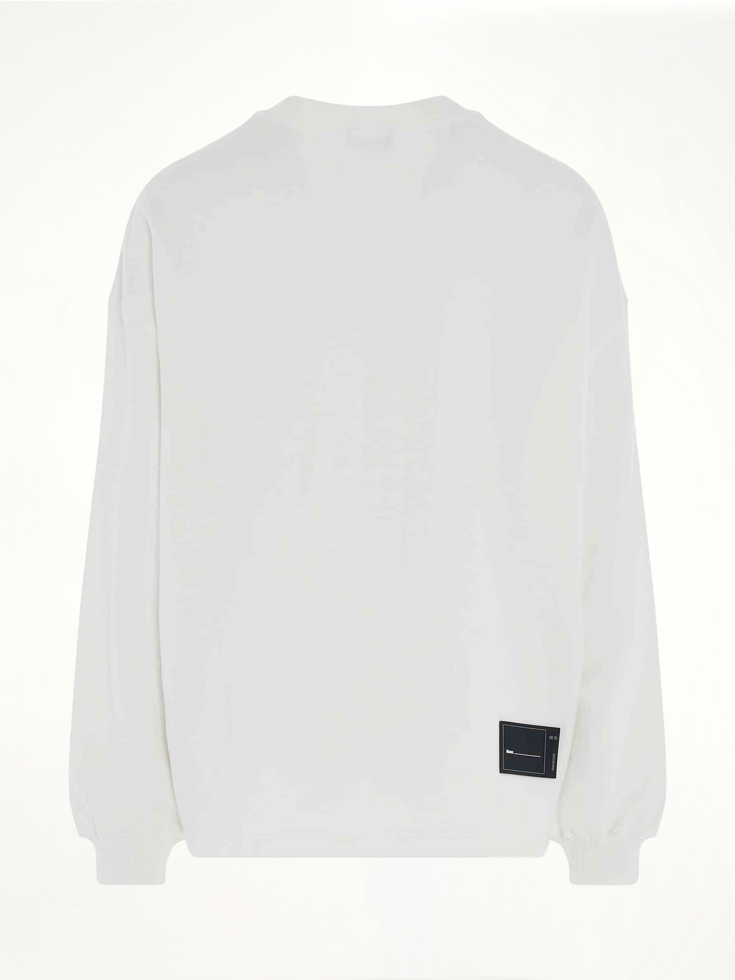 Front Logo Sweatshirt in White