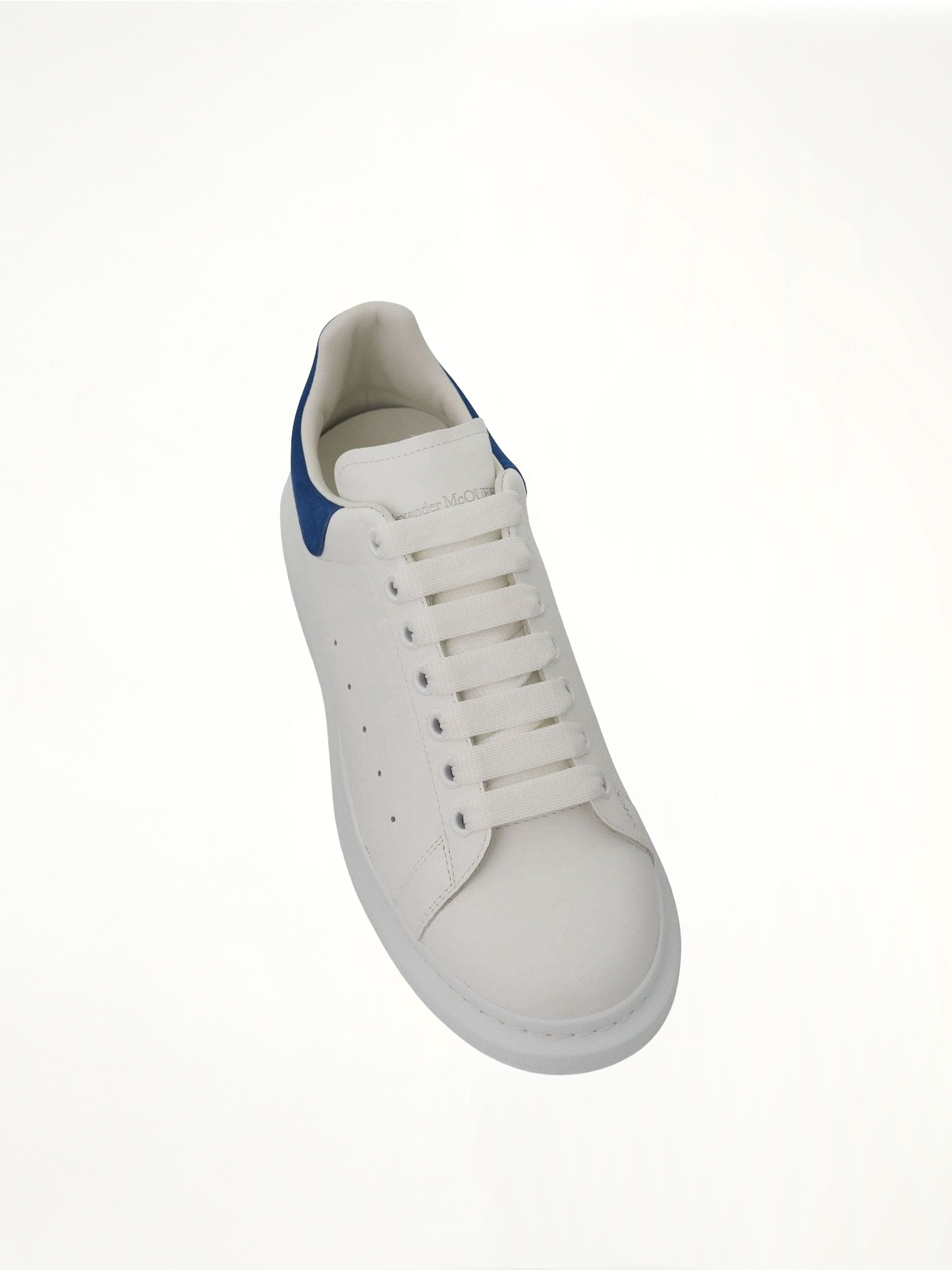 Larry Oversized Sneaker in White/Paris Blue