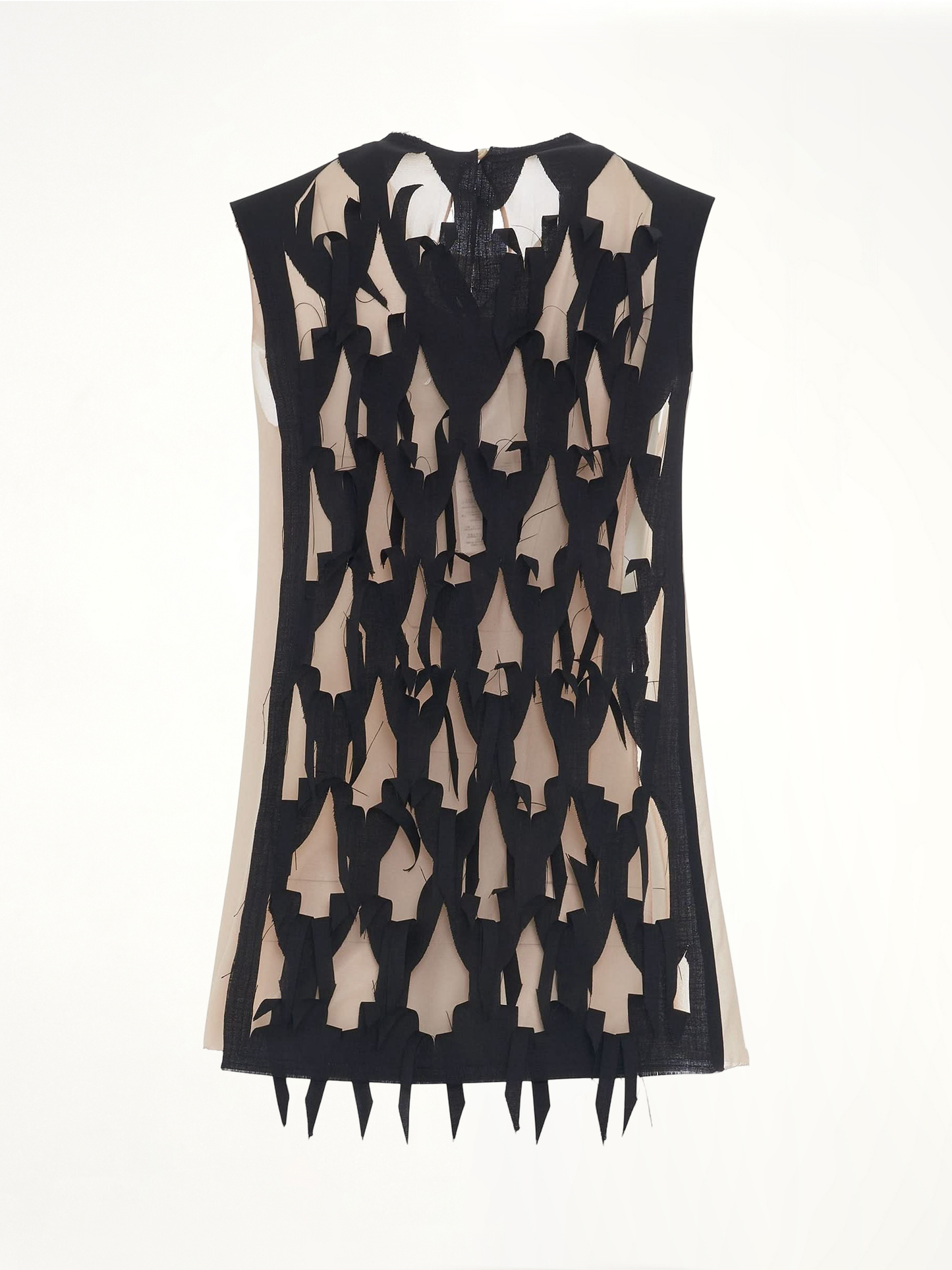 Silk Blend Short Sleeve Top in Skin