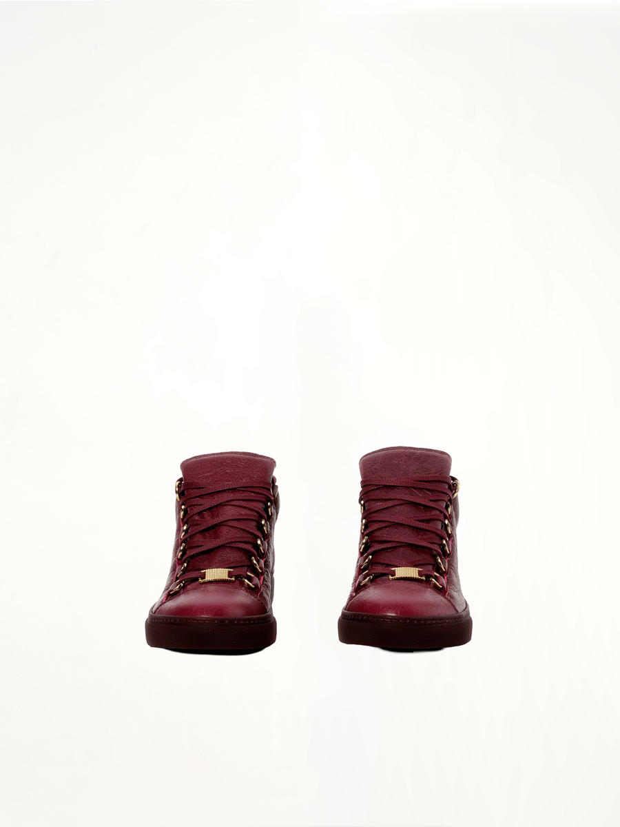Sneaker in Red Front View | BALENCIAGA